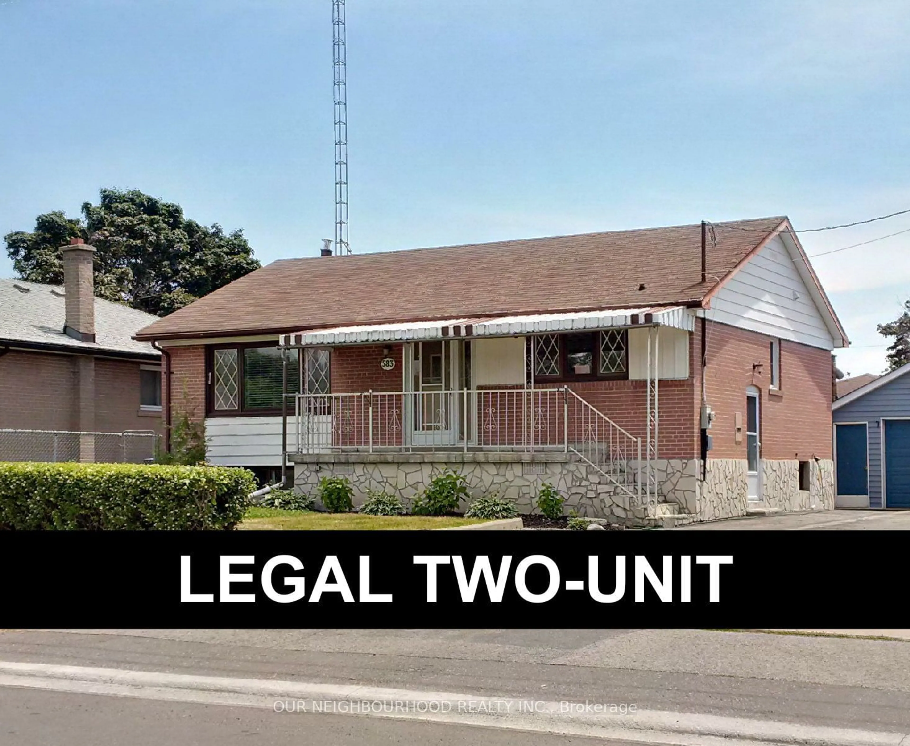 Frontside or backside of a home, the front or back of building for 583 Shakespeare Ave, Oshawa Ontario L1H 3H5