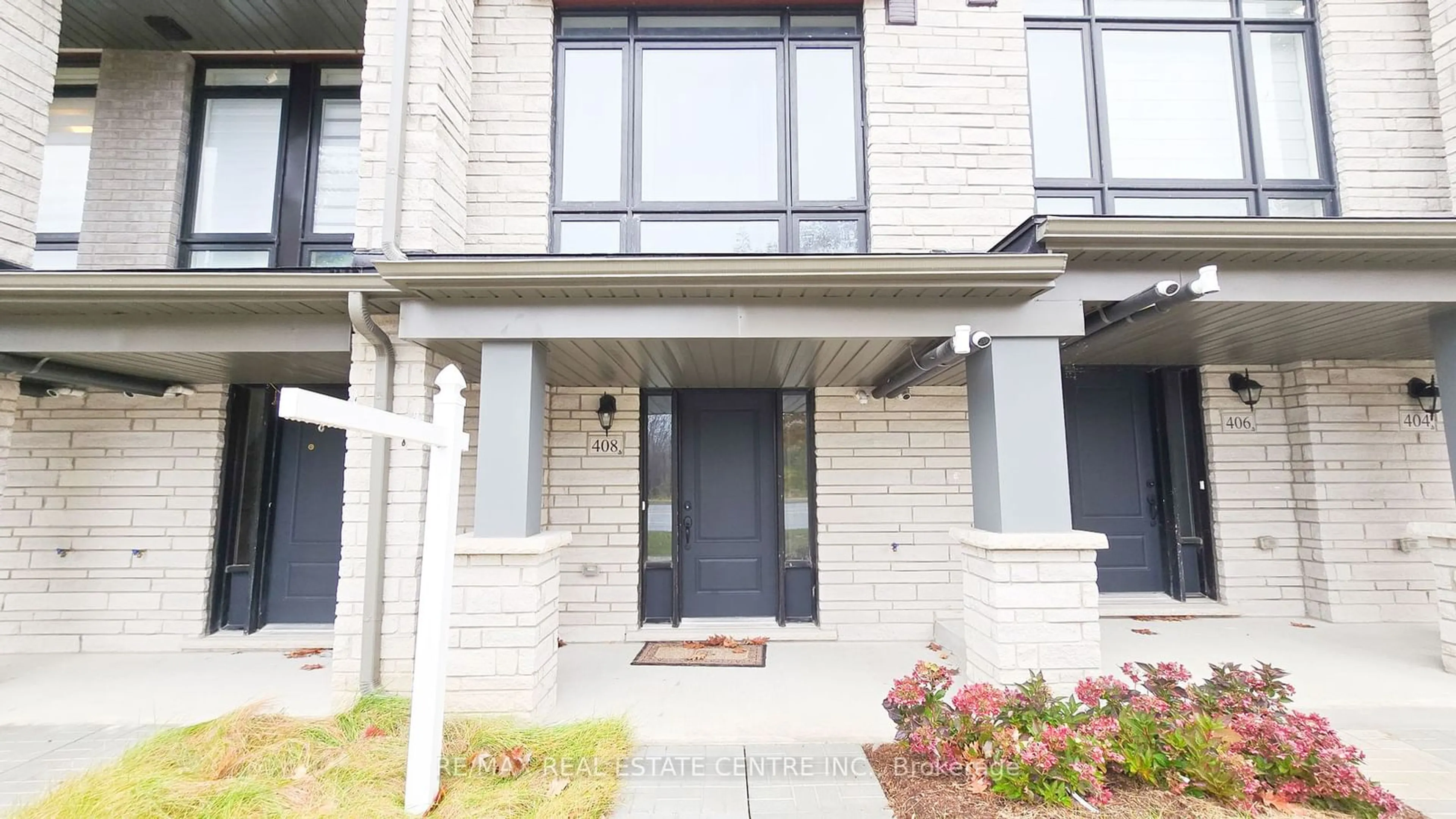 A pic from exterior of the house or condo, the street view for 408 Salem Rd, Ajax Ontario L1S 7S9