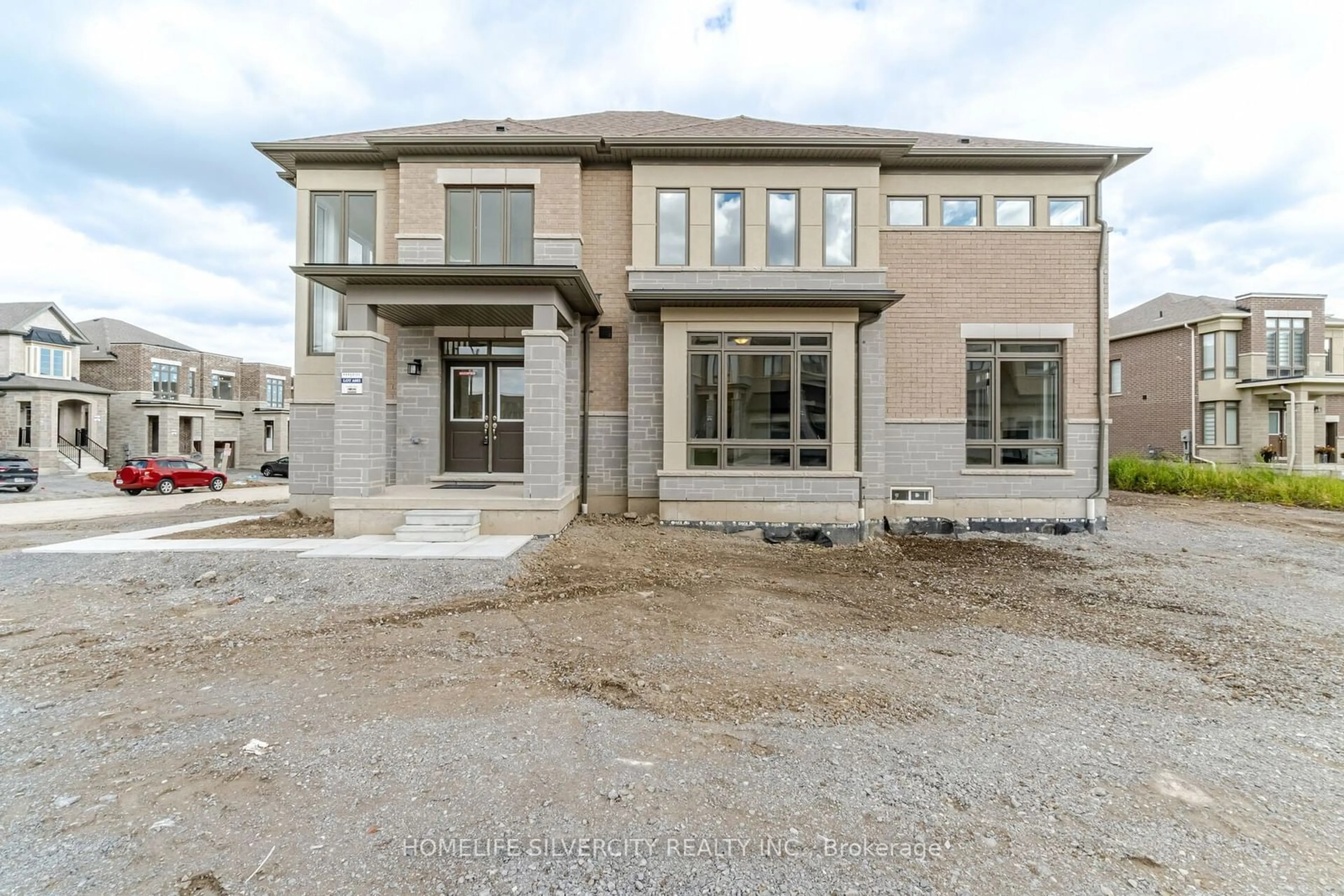 Frontside or backside of a home, the street view for 1 Armilia Pl, Whitby Ontario L1P 0N9