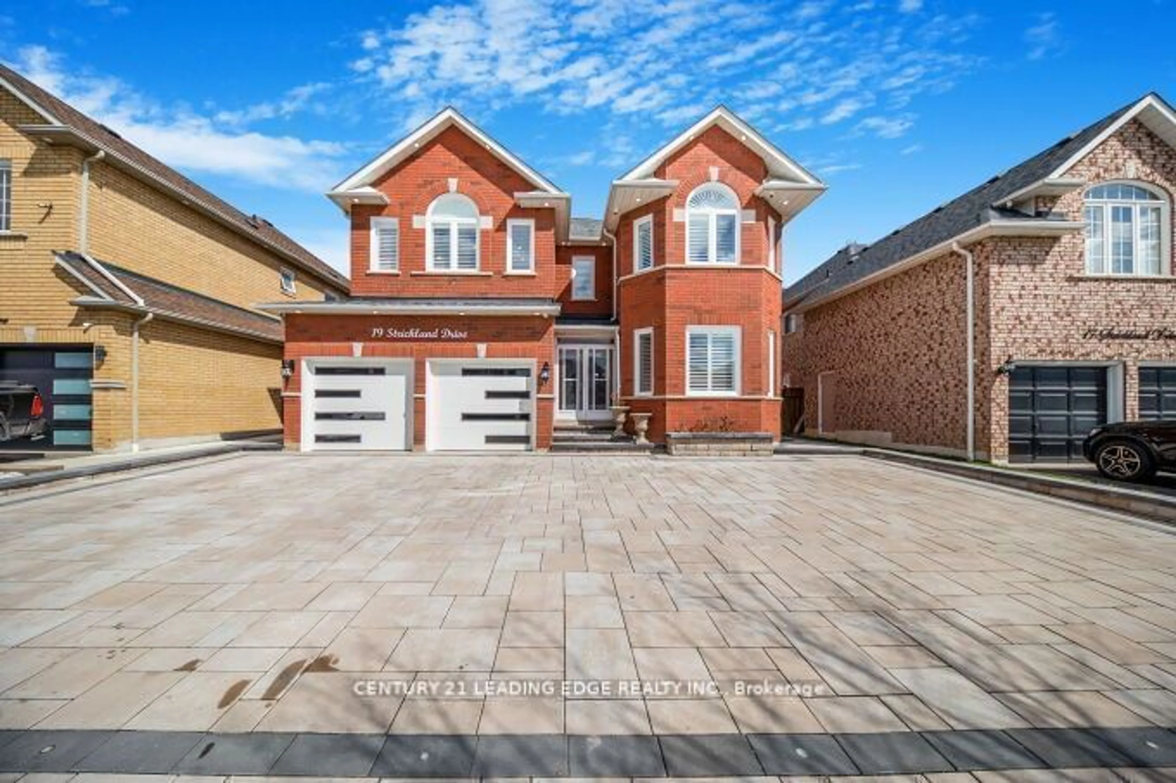 Home with brick exterior material for 19 Strickland Dr, Ajax Ontario L1T 4A1