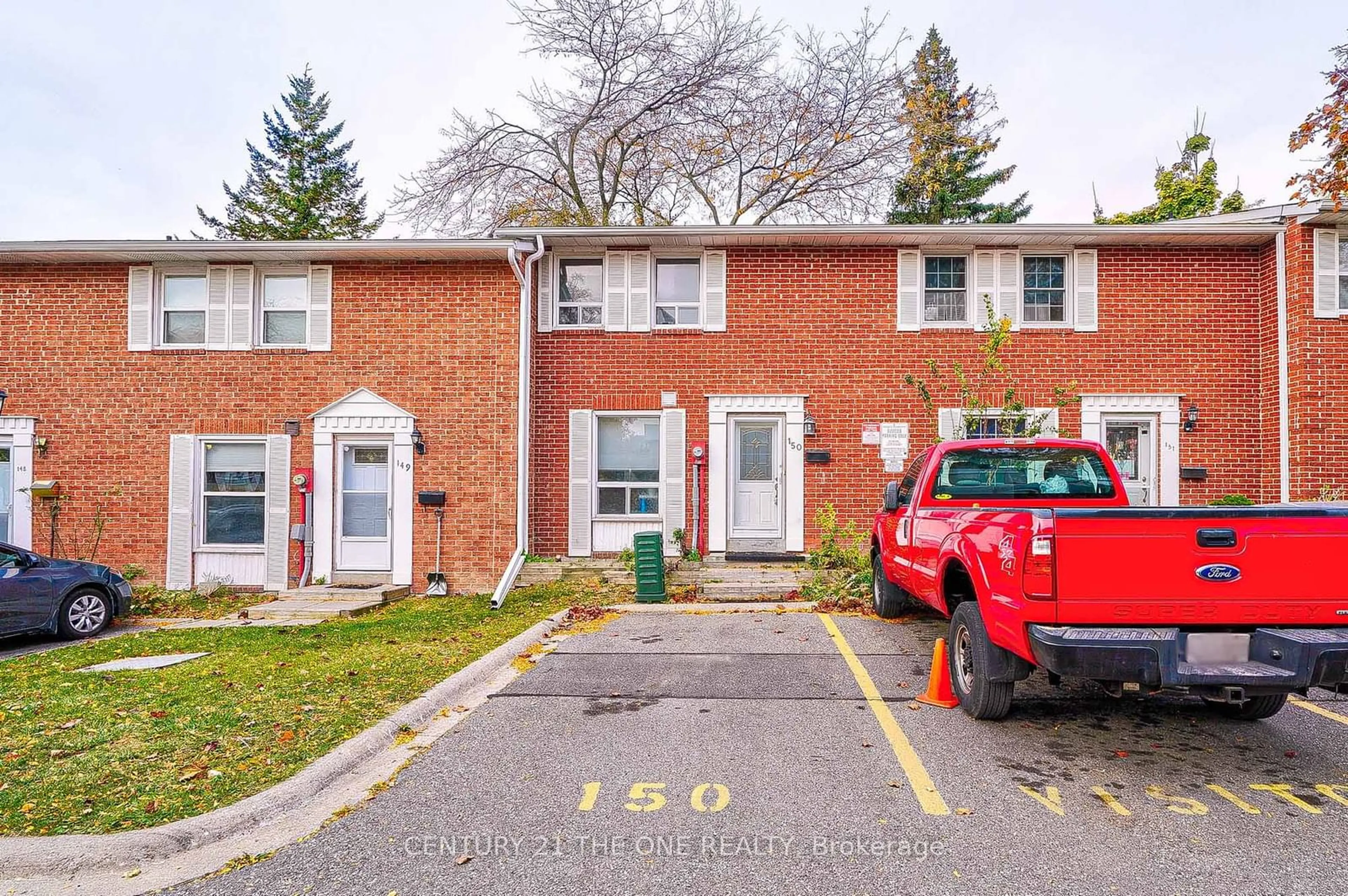 A pic from exterior of the house or condo, the street view for 70 Cass Ave #150, Toronto Ontario M1T 3P9