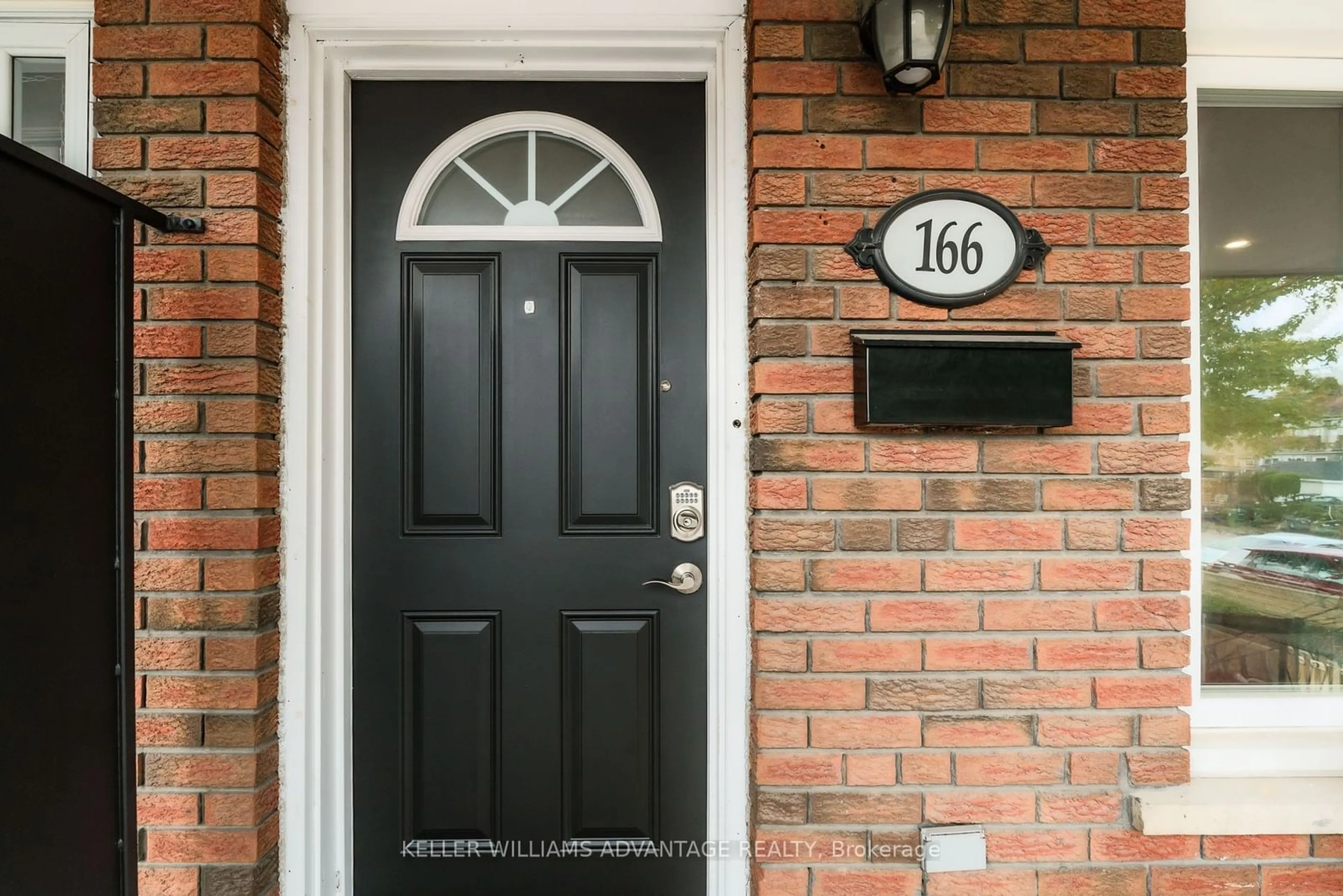 Indoor entryway, wood floors for 166 Virginia Ave, Toronto Ontario M4C 2T4