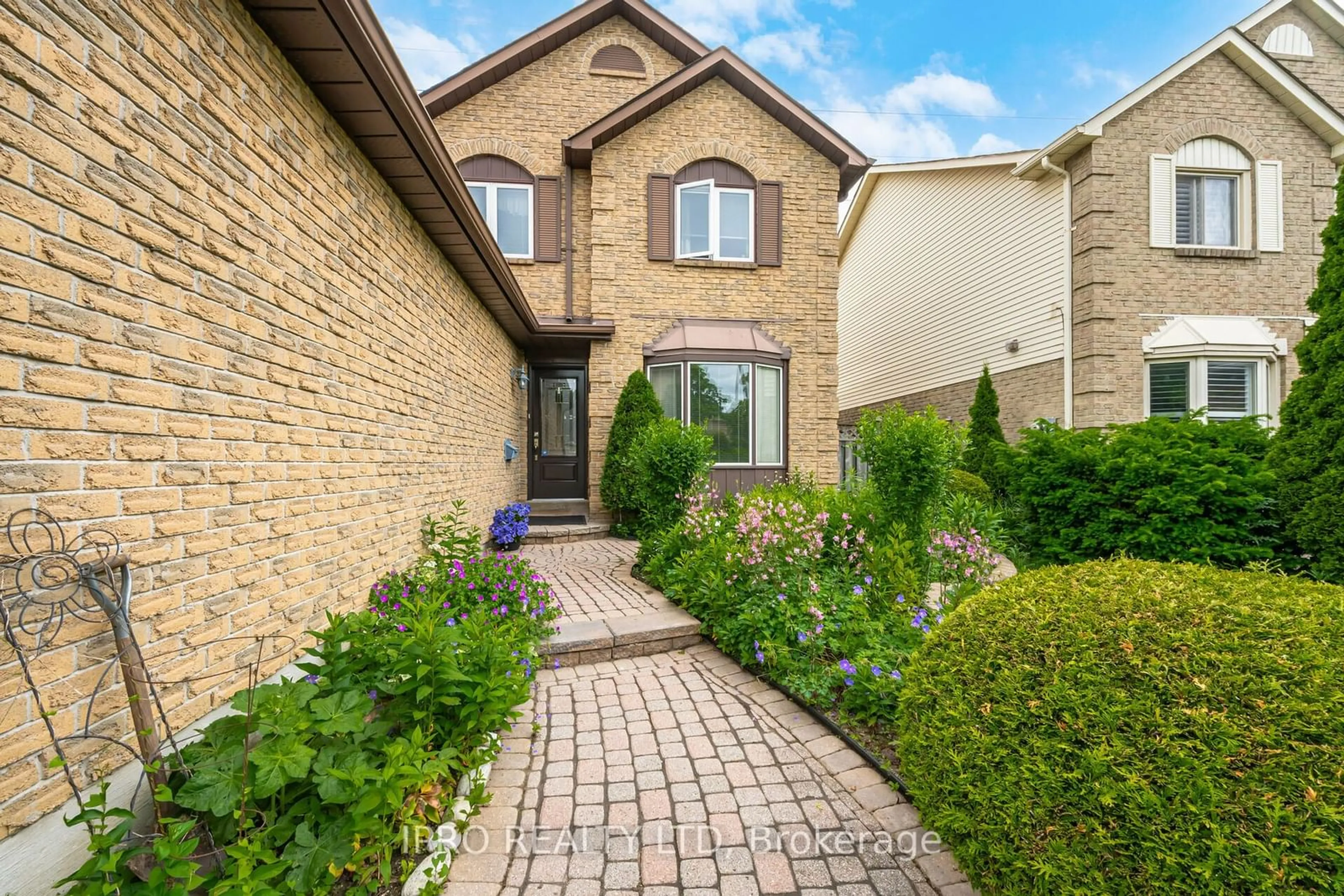 Home with brick exterior material for 694 Amaretto Ave, Pickering Ontario L1X 1L6