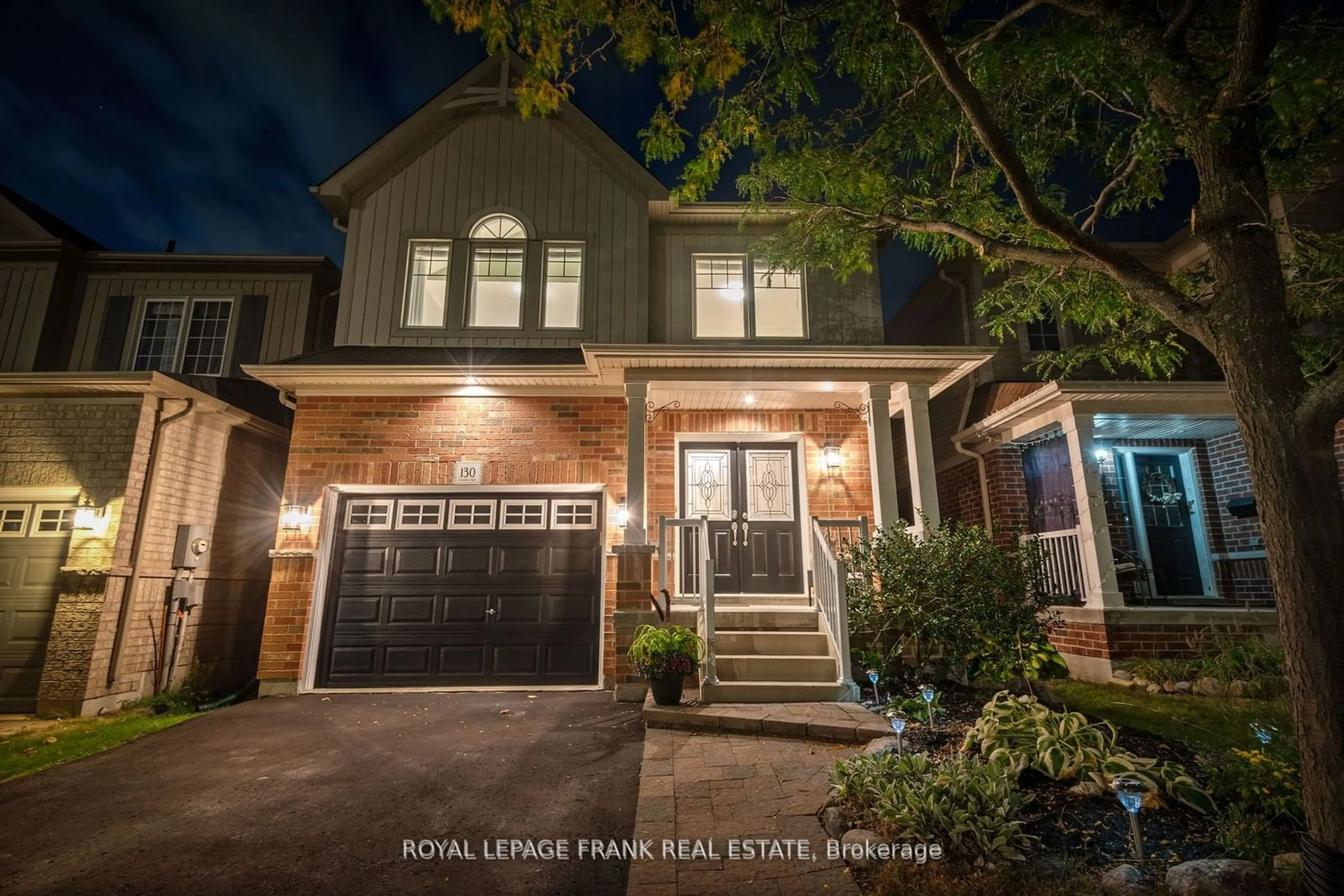 Frontside or backside of a home, the street view for 130 Worden Dr, Clarington Ontario L1E 0C7