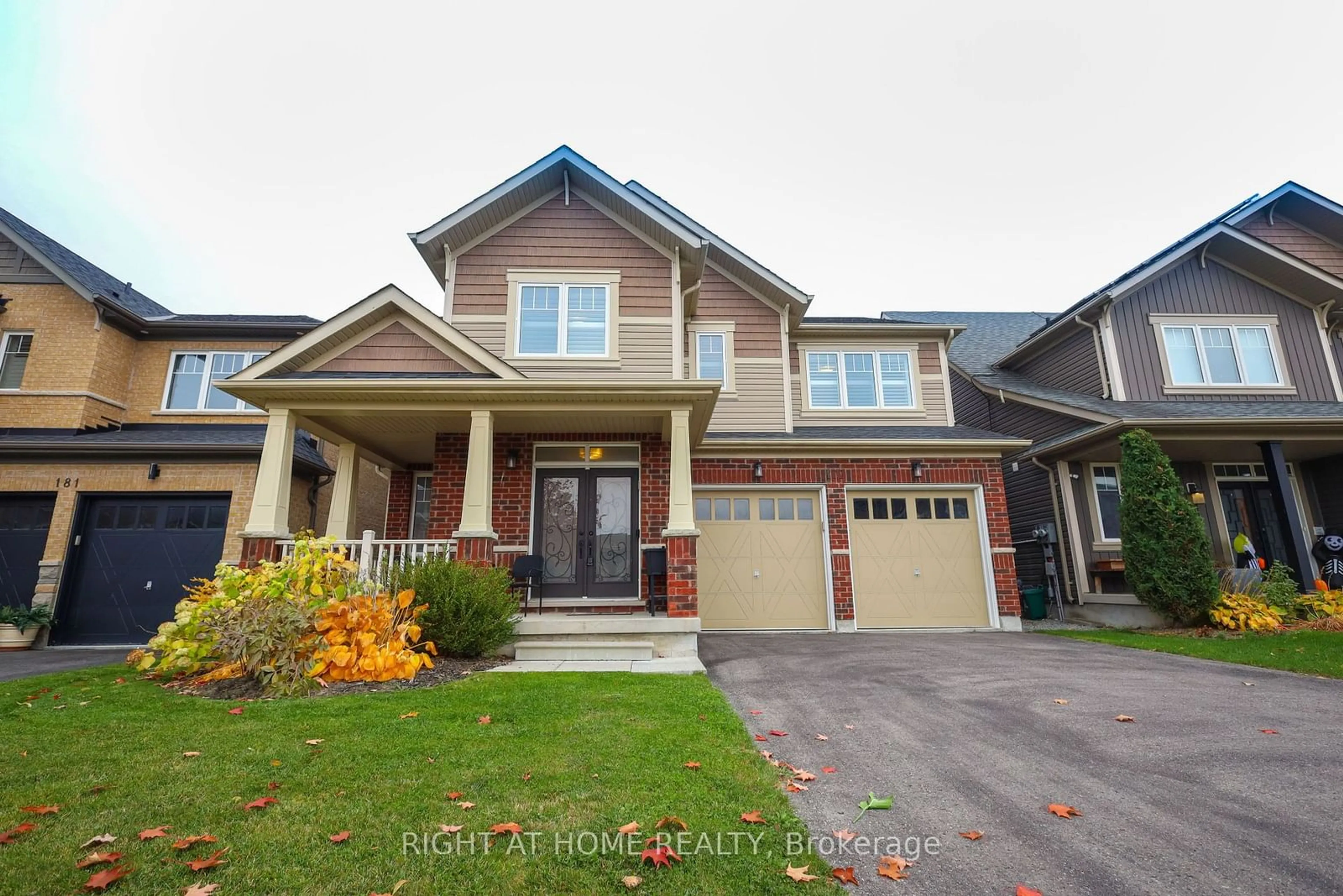 Frontside or backside of a home, the street view for 177 Iribelle Ave, Oshawa Ontario L1L 0E2