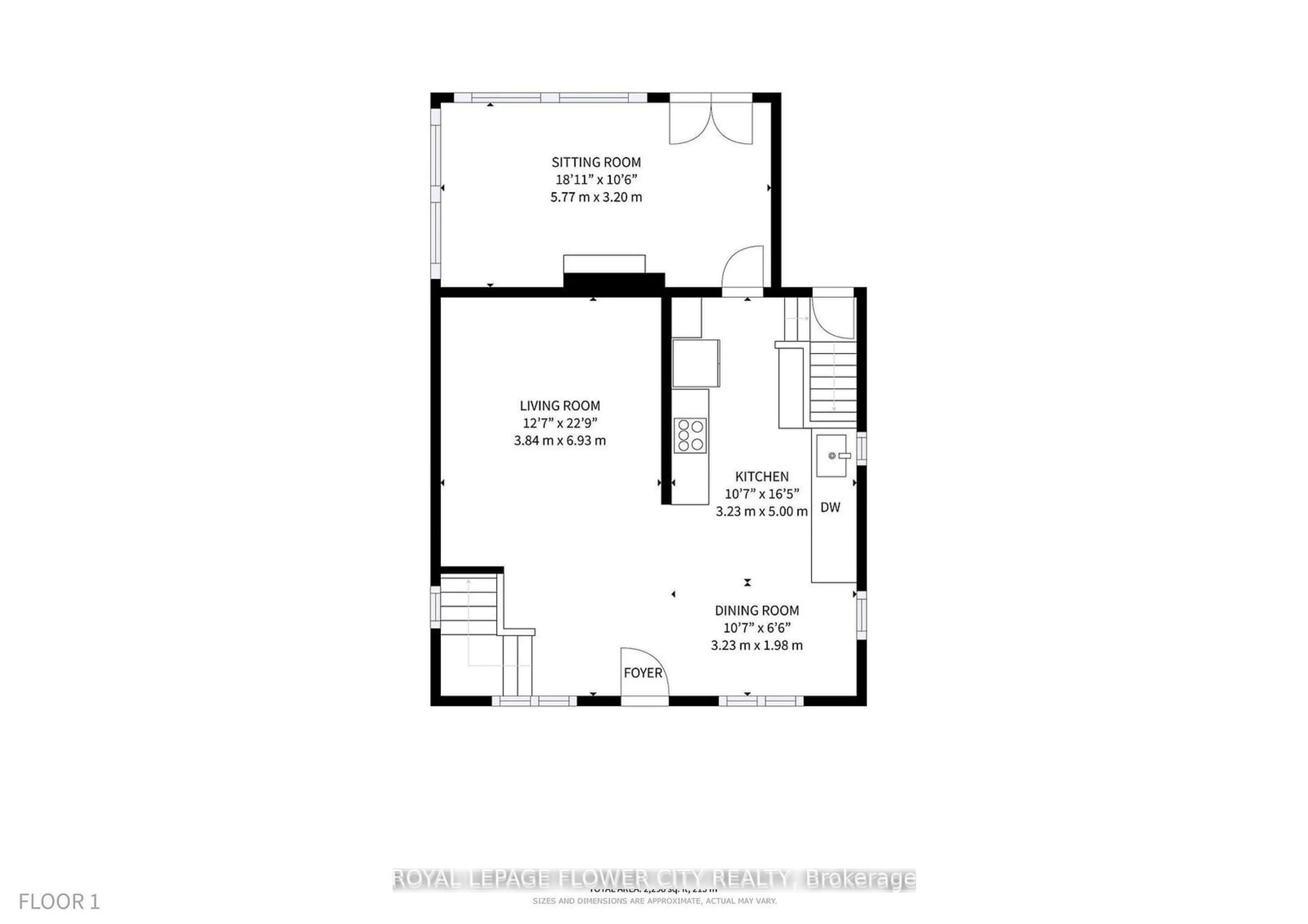 Floor plan for 8 Furnival Rd, Toronto Ontario M4B 1W2