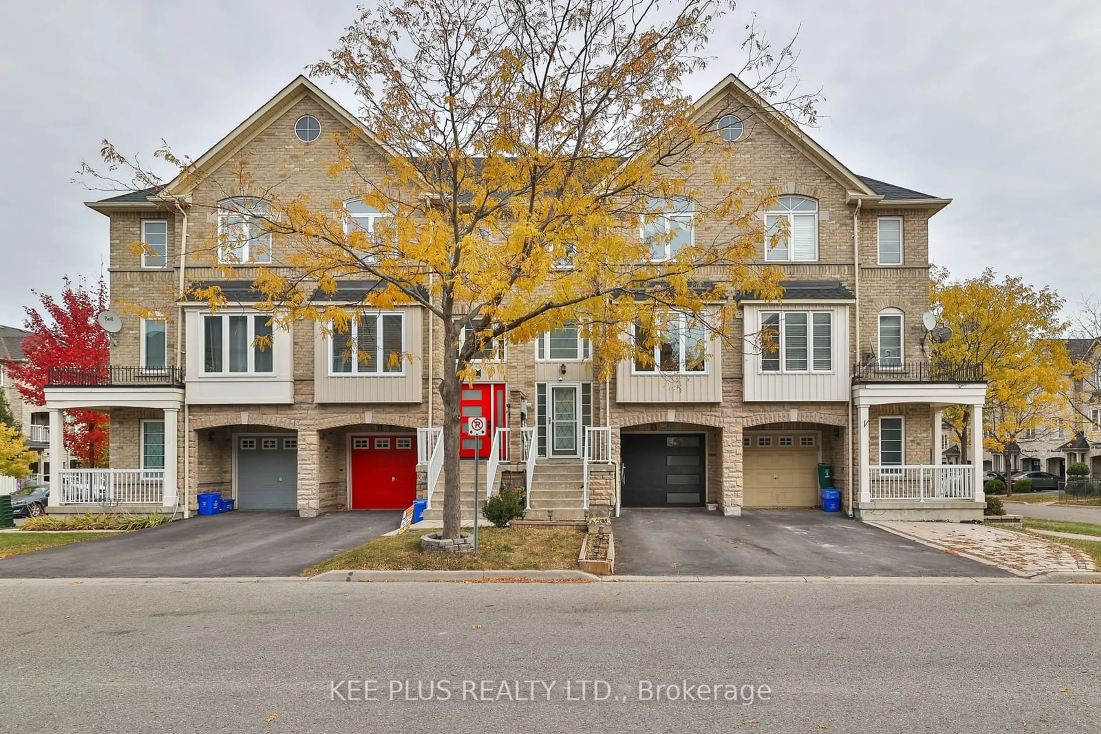 A pic from exterior of the house or condo, the street view for 13 Talbotshire St, Ajax Ontario L1S 0A6