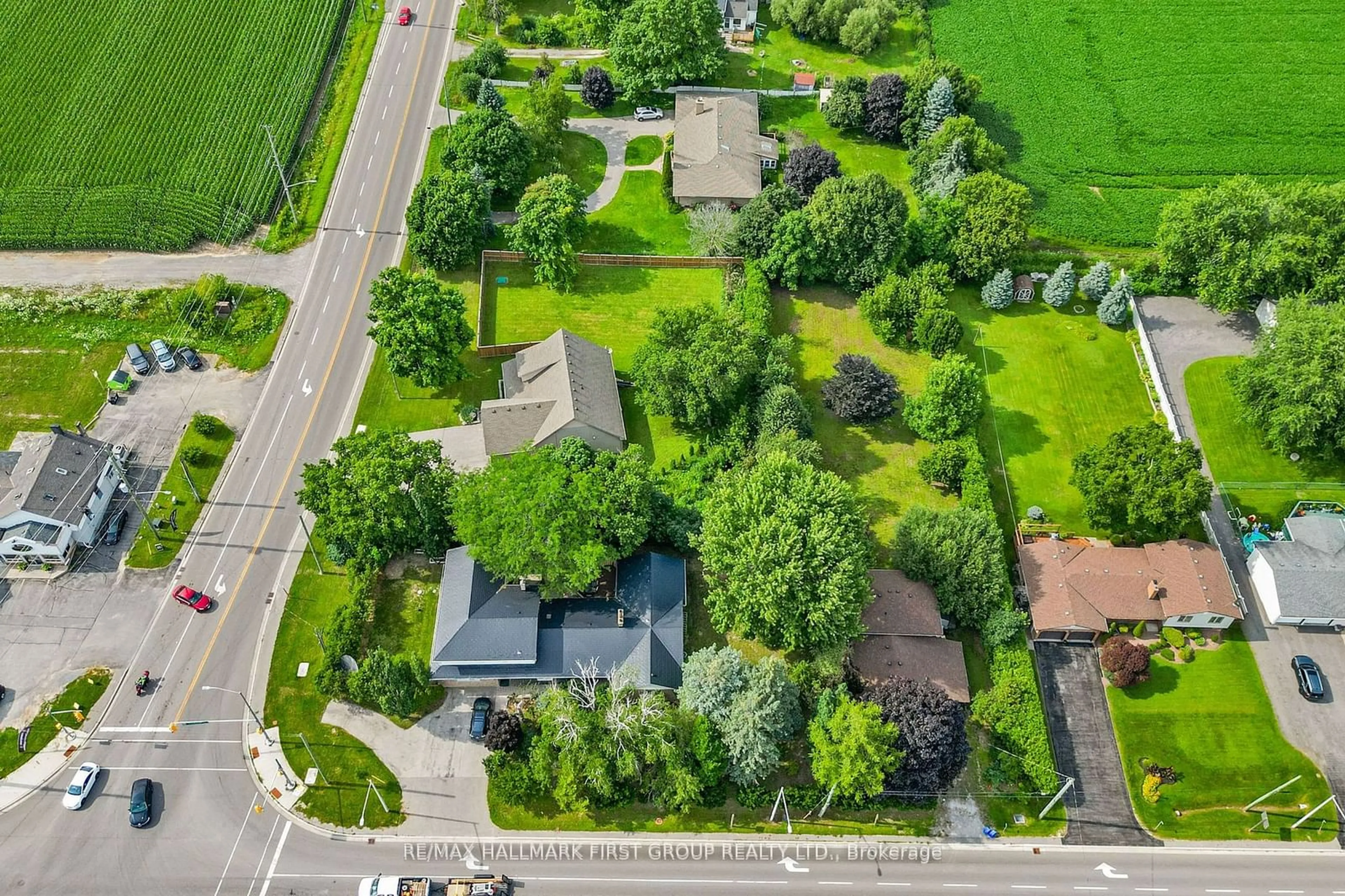 Frontside or backside of a home, the street view for 1658 Taunton Rd, Clarington Ontario L0B 1J0