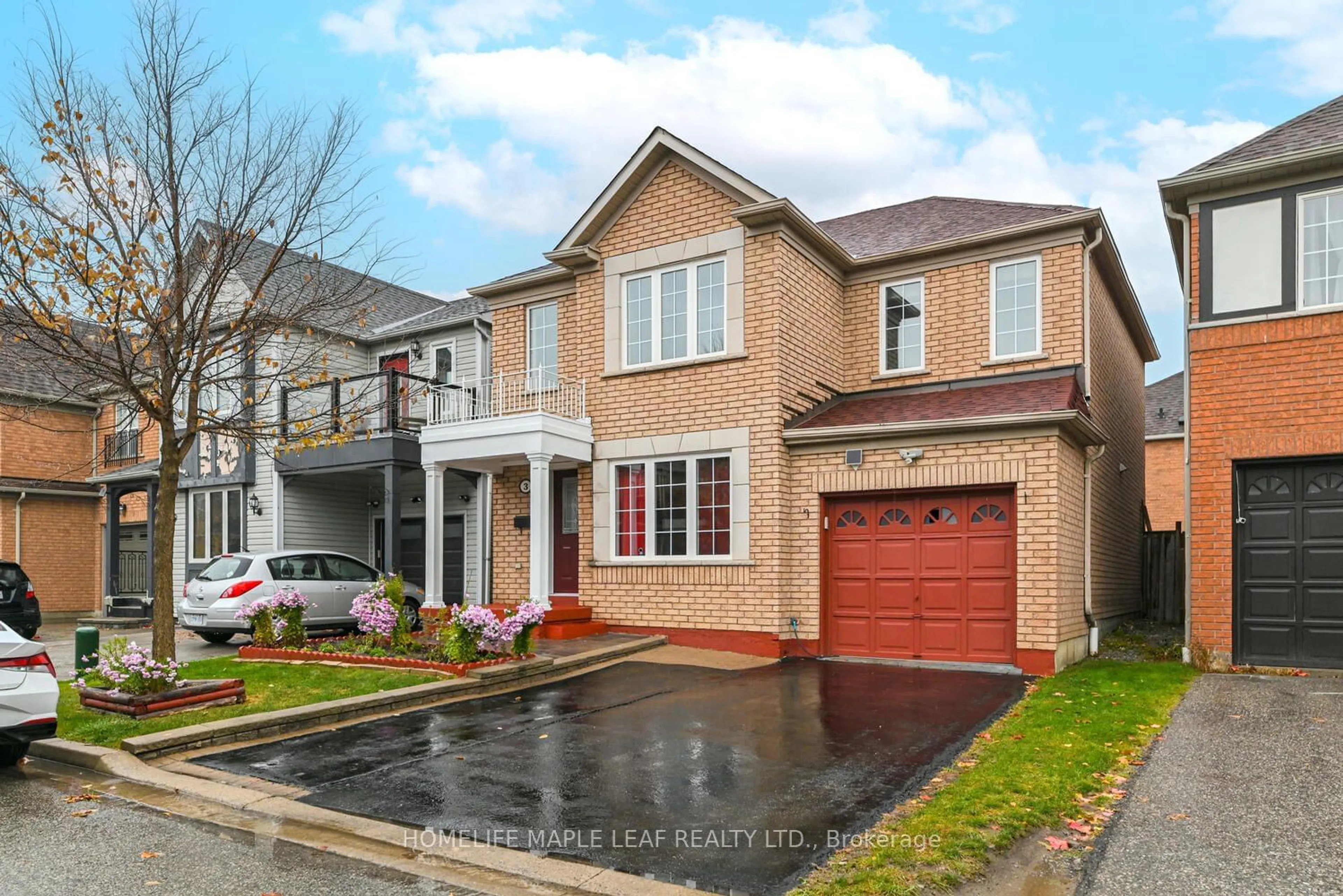 Home with brick exterior material for 3 Hitchen Ave, Ajax Ontario L1T 4G2