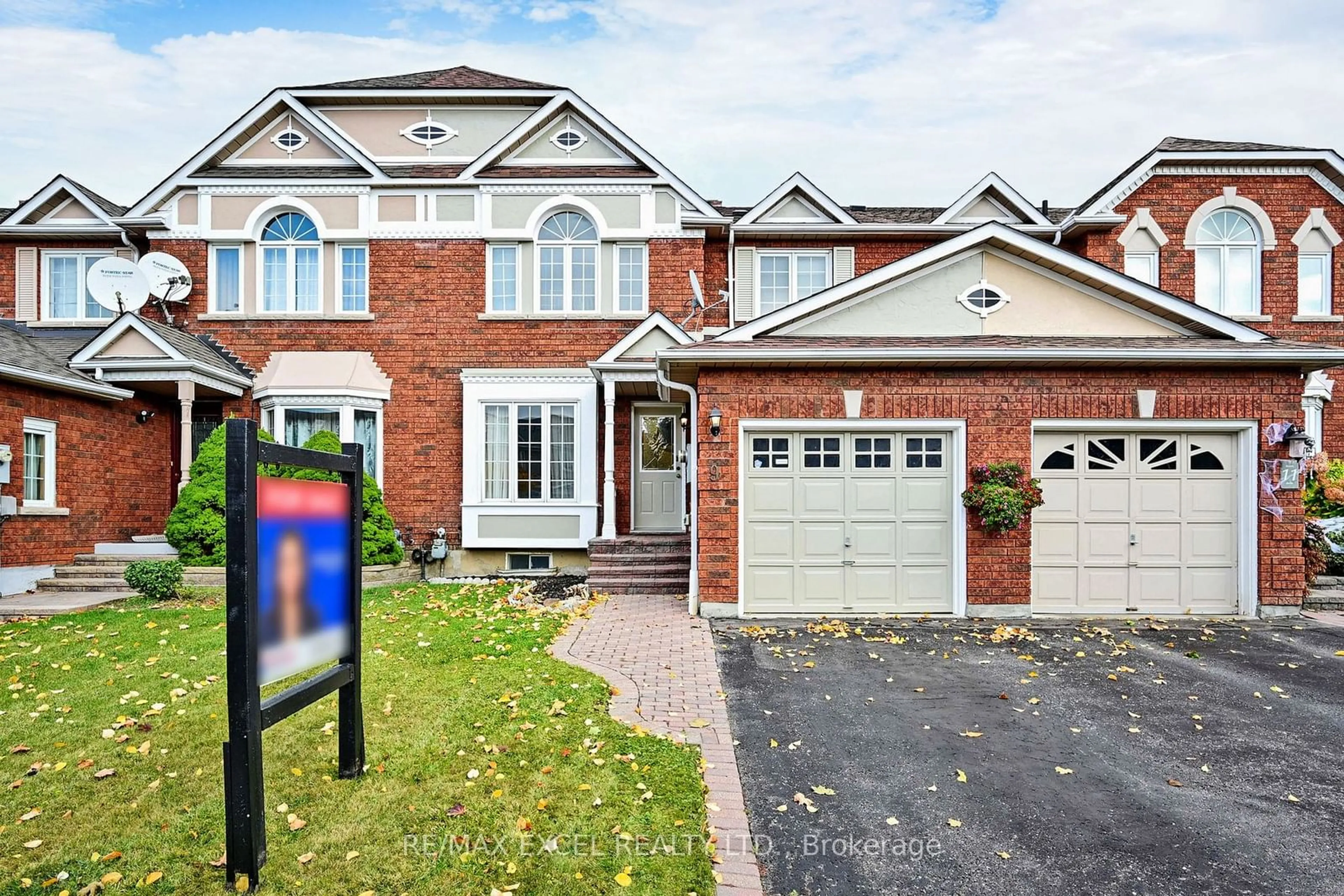 Home with brick exterior material for 9 Bowles Dr, Ajax Ontario L1T 3Y8