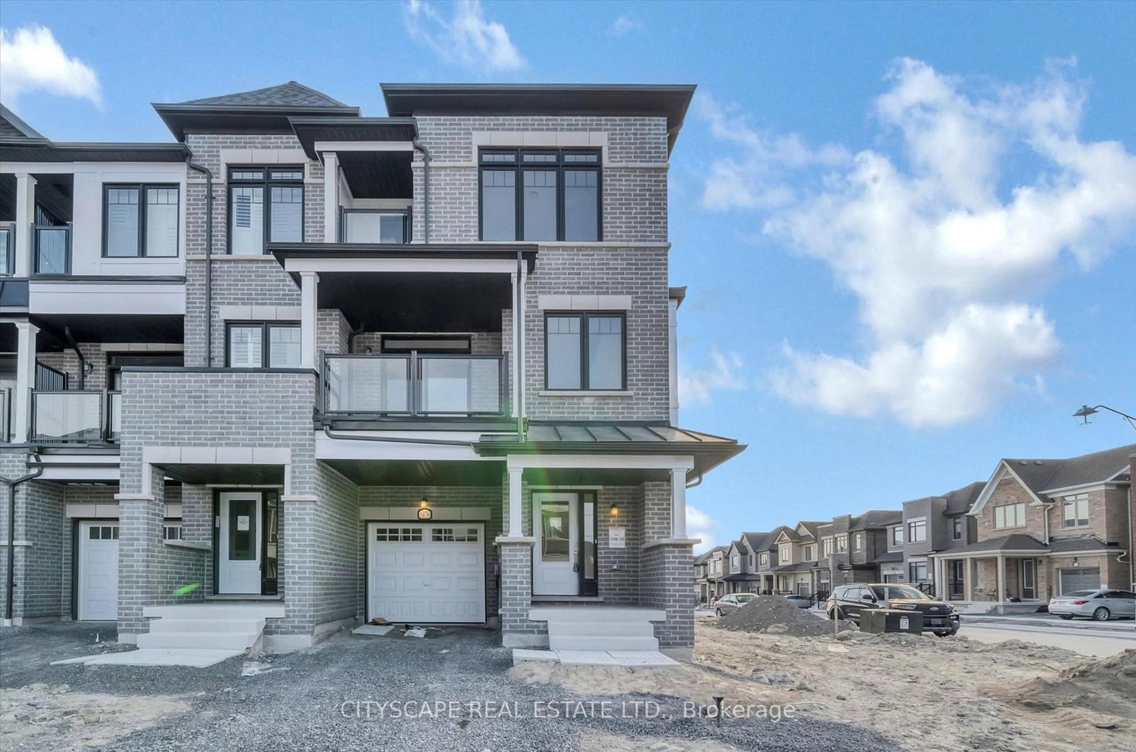 A pic from exterior of the house or condo, the street view for 1979 Cameron Lott Cres, Oshawa Ontario L1H 7K5