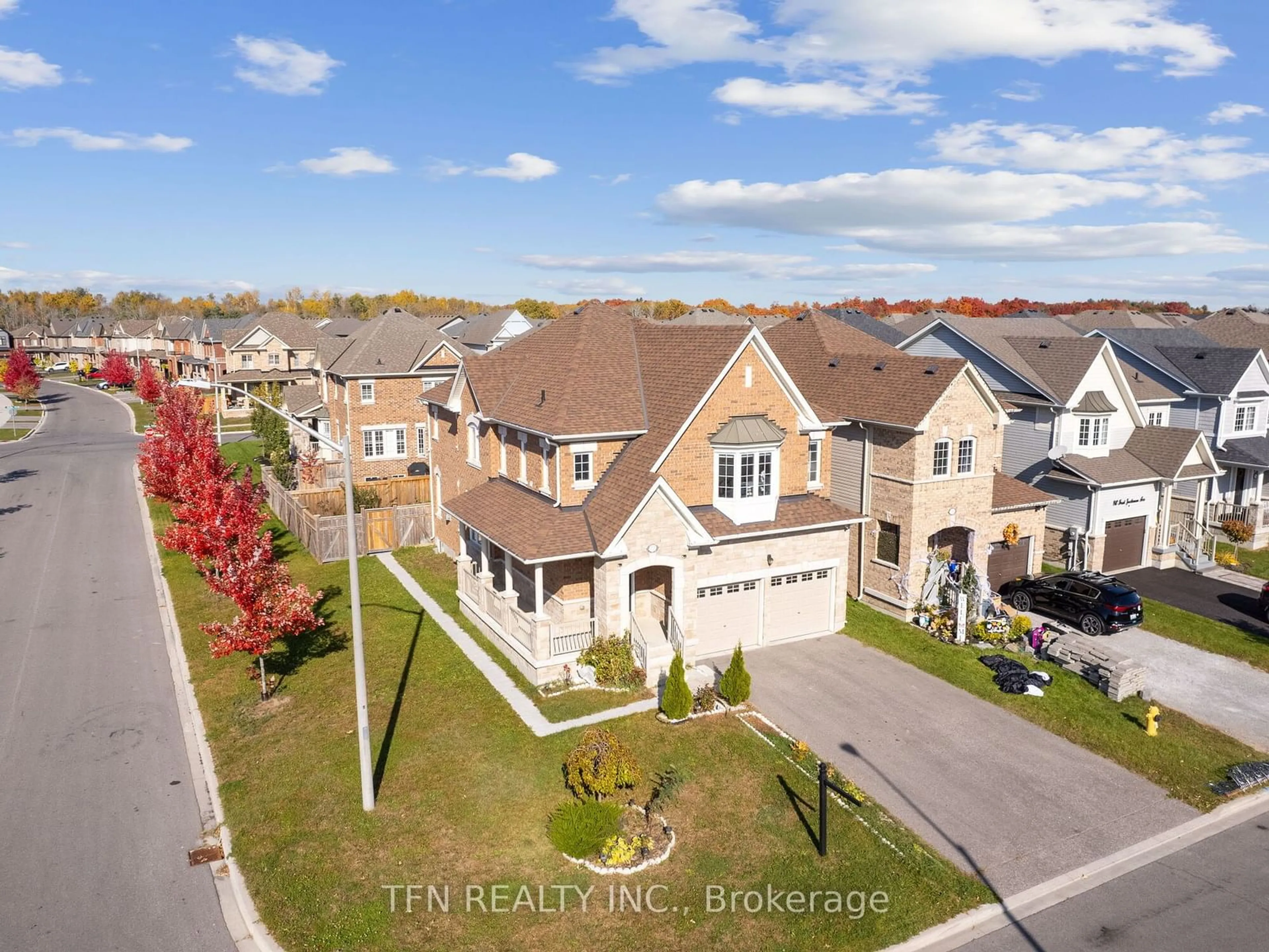 Frontside or backside of a home, the street view for 72 Fred Jackman Ave, Clarington Ontario L1C 0N7