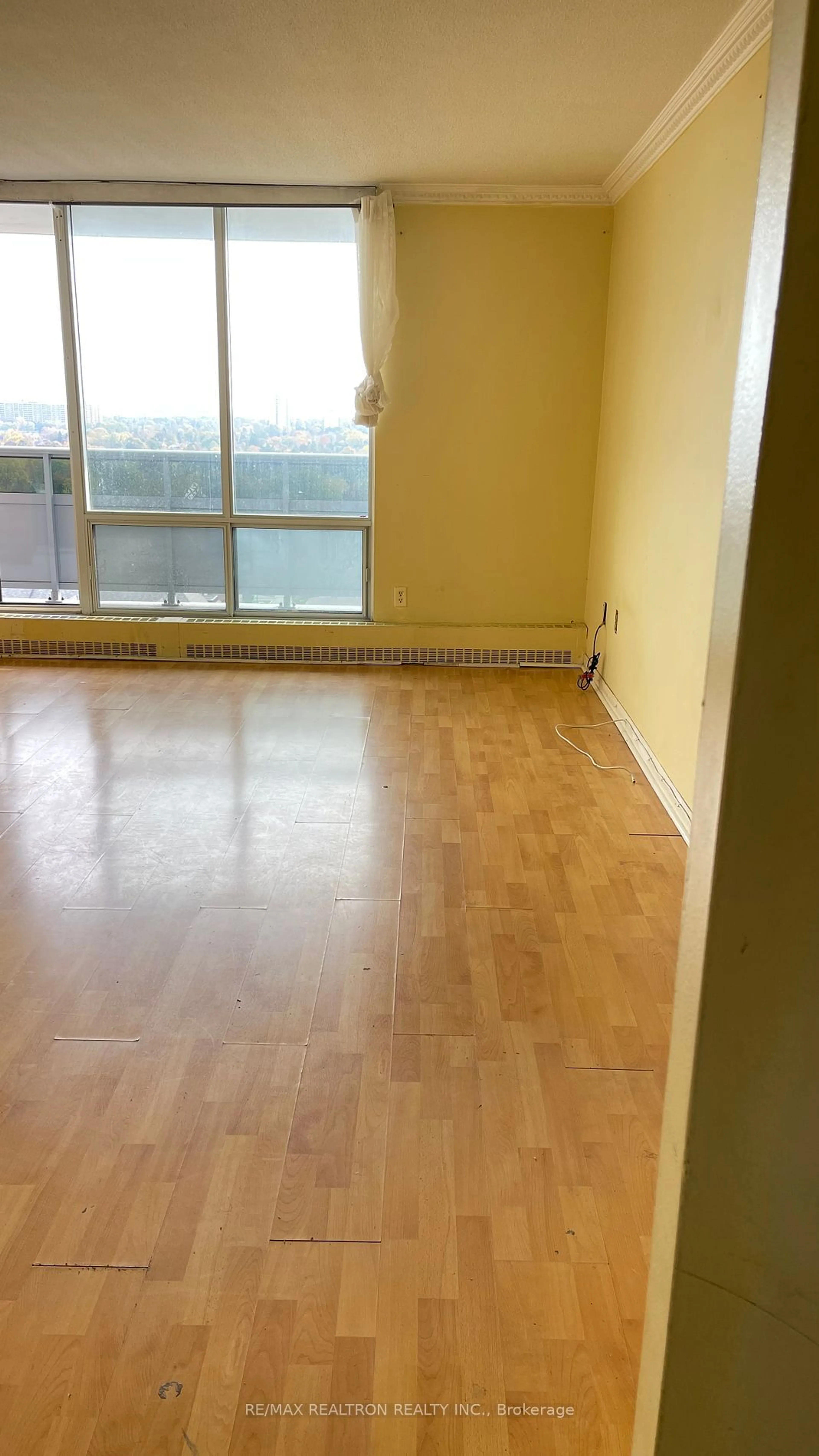 A pic of a room, not visible floor for 1250 Bridletowne Circ #1612, Toronto Ontario M1W 2V1