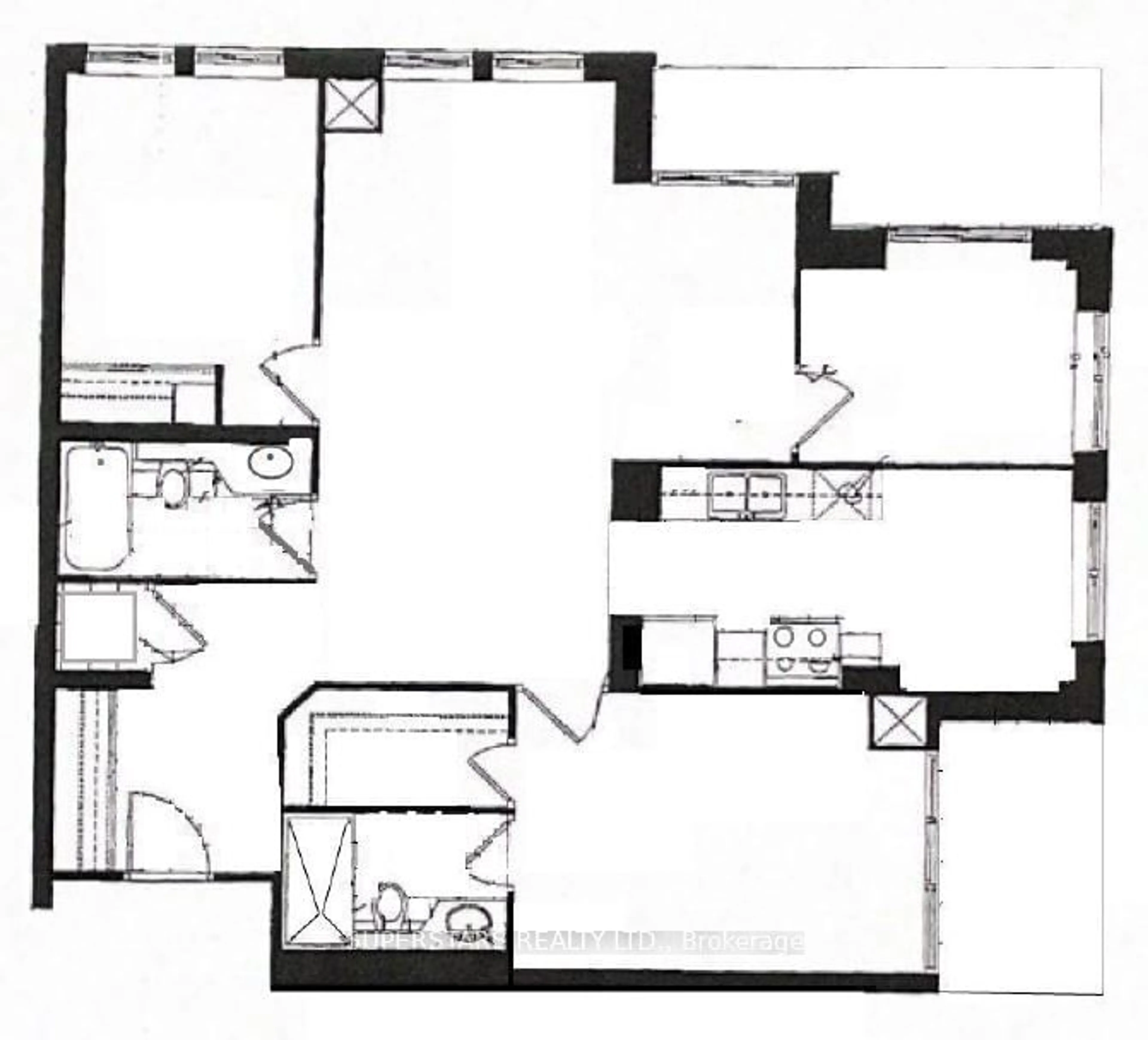 Floor plan for 310 Red Maple Rd #107, Richmond Hill Ontario L4C 0T7