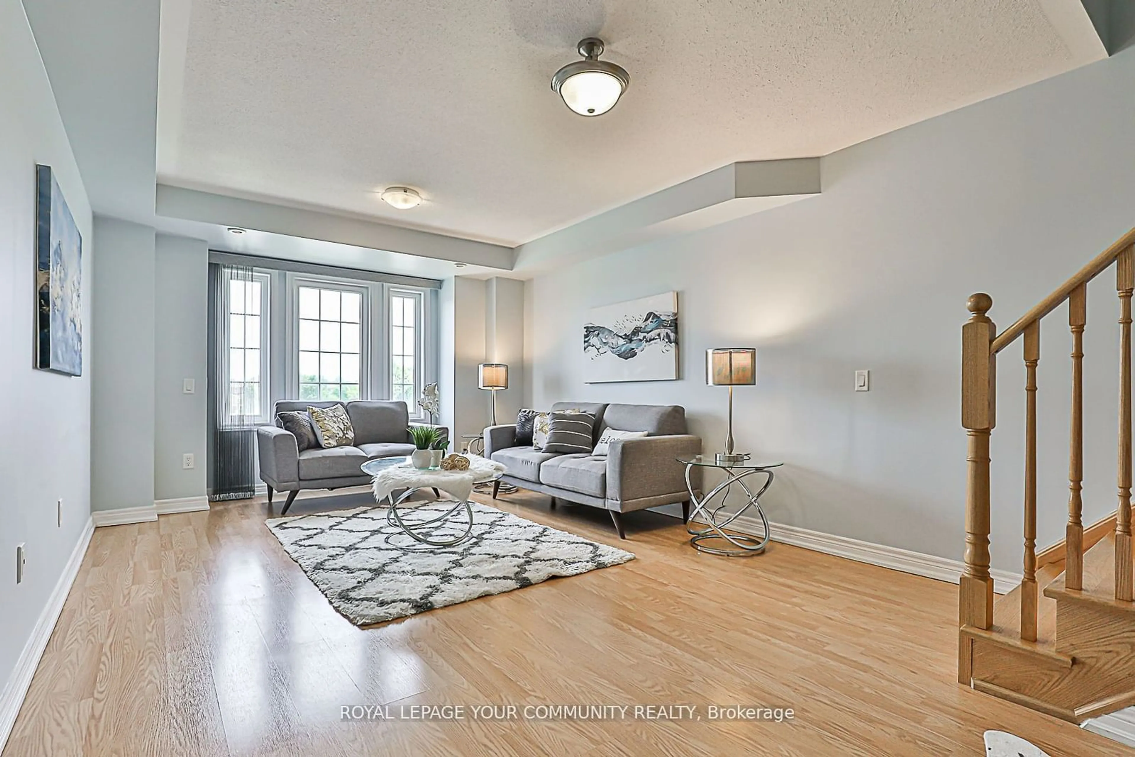 Living room, wood floors for 10006 McCowan Rd, Markham Ontario L6C 0M7