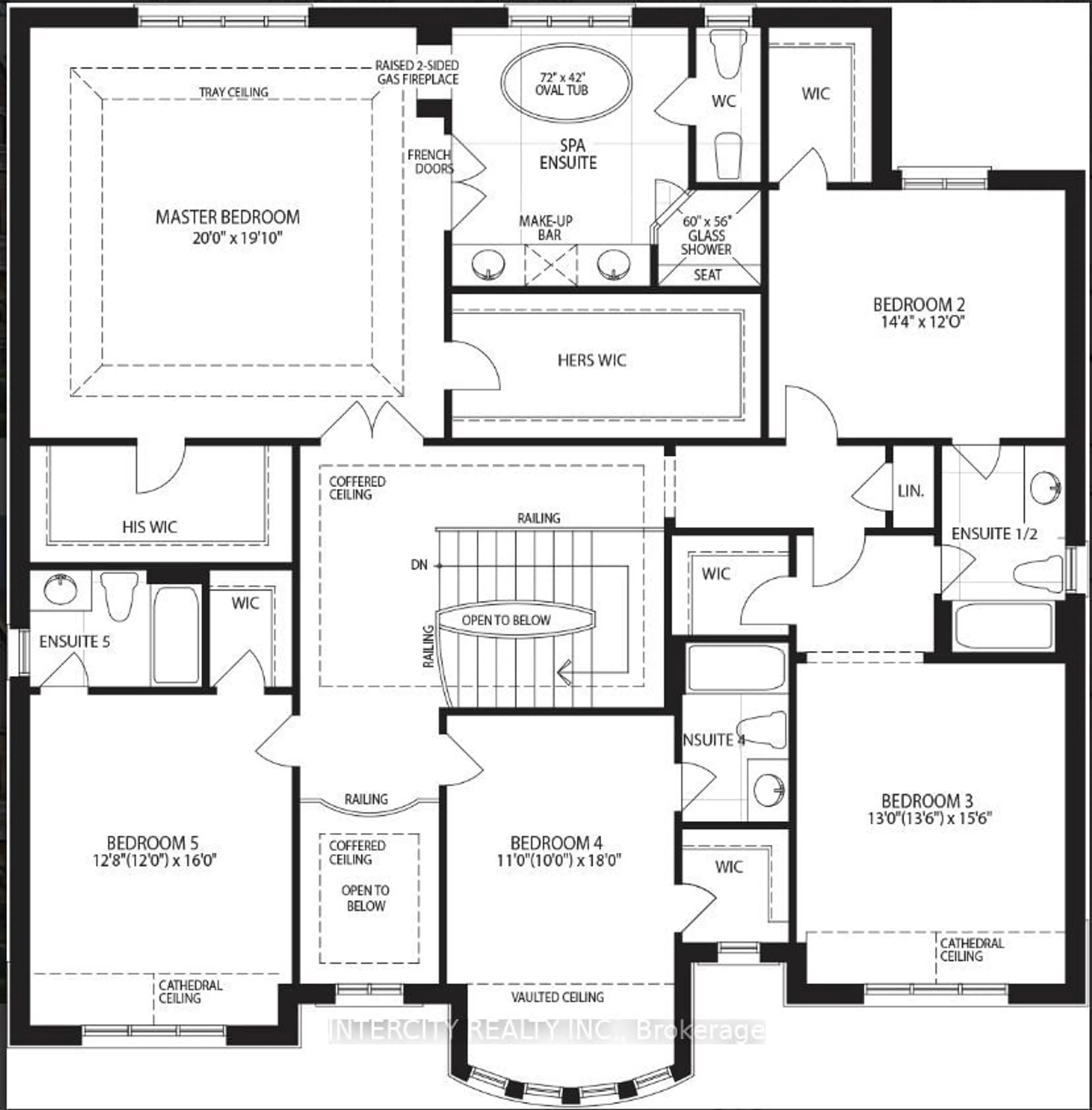 Floor plan for Lot 79 Woodgate Pines Dr, Vaughan Ontario L4H 3X5