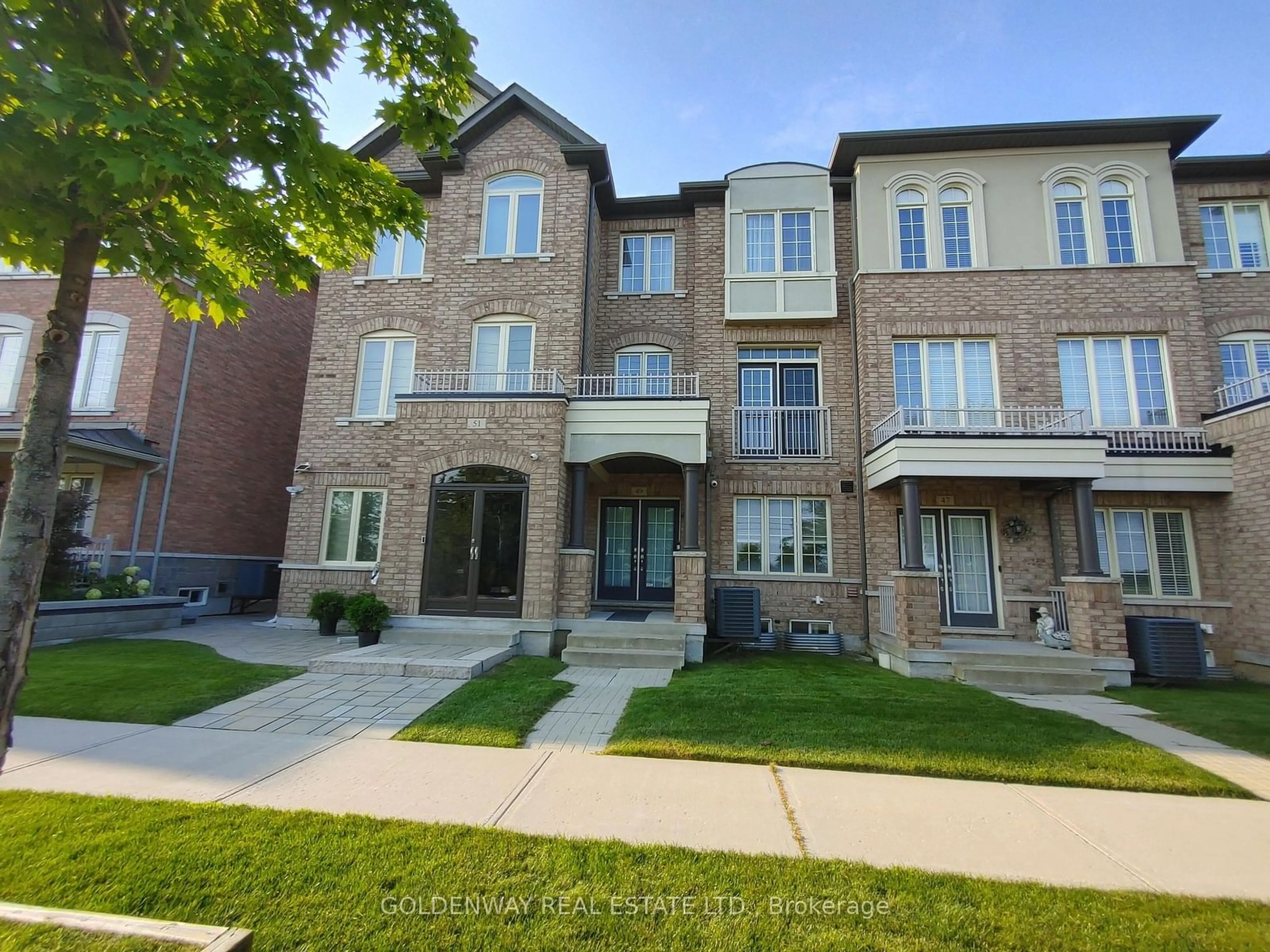 A pic from exterior of the house or condo, the street view for 49 Memon Pl, Markham Ontario L6E 0S1