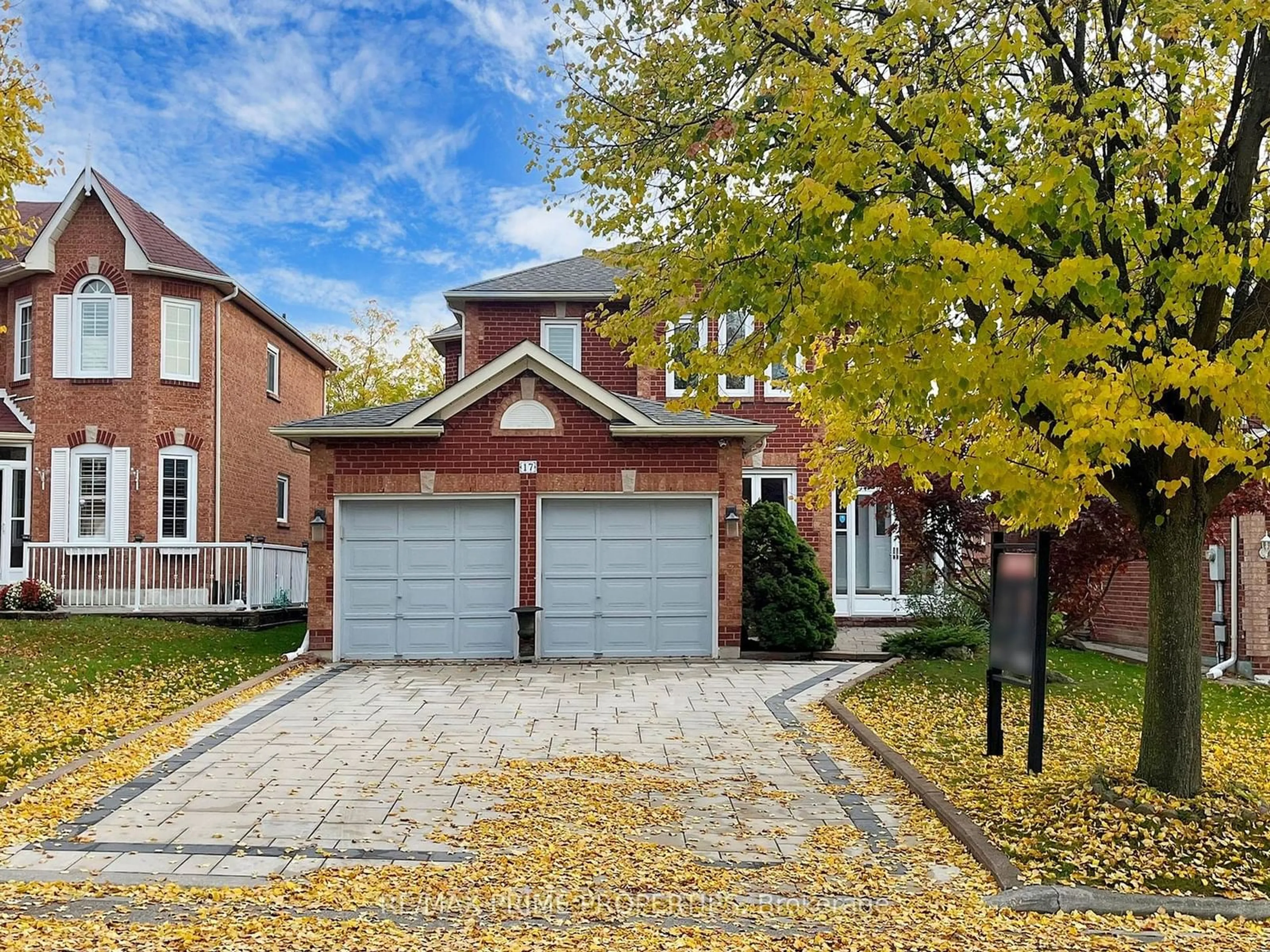 Home with brick exterior material for 17 Cavalry Tr, Markham Ontario L3R 9H1