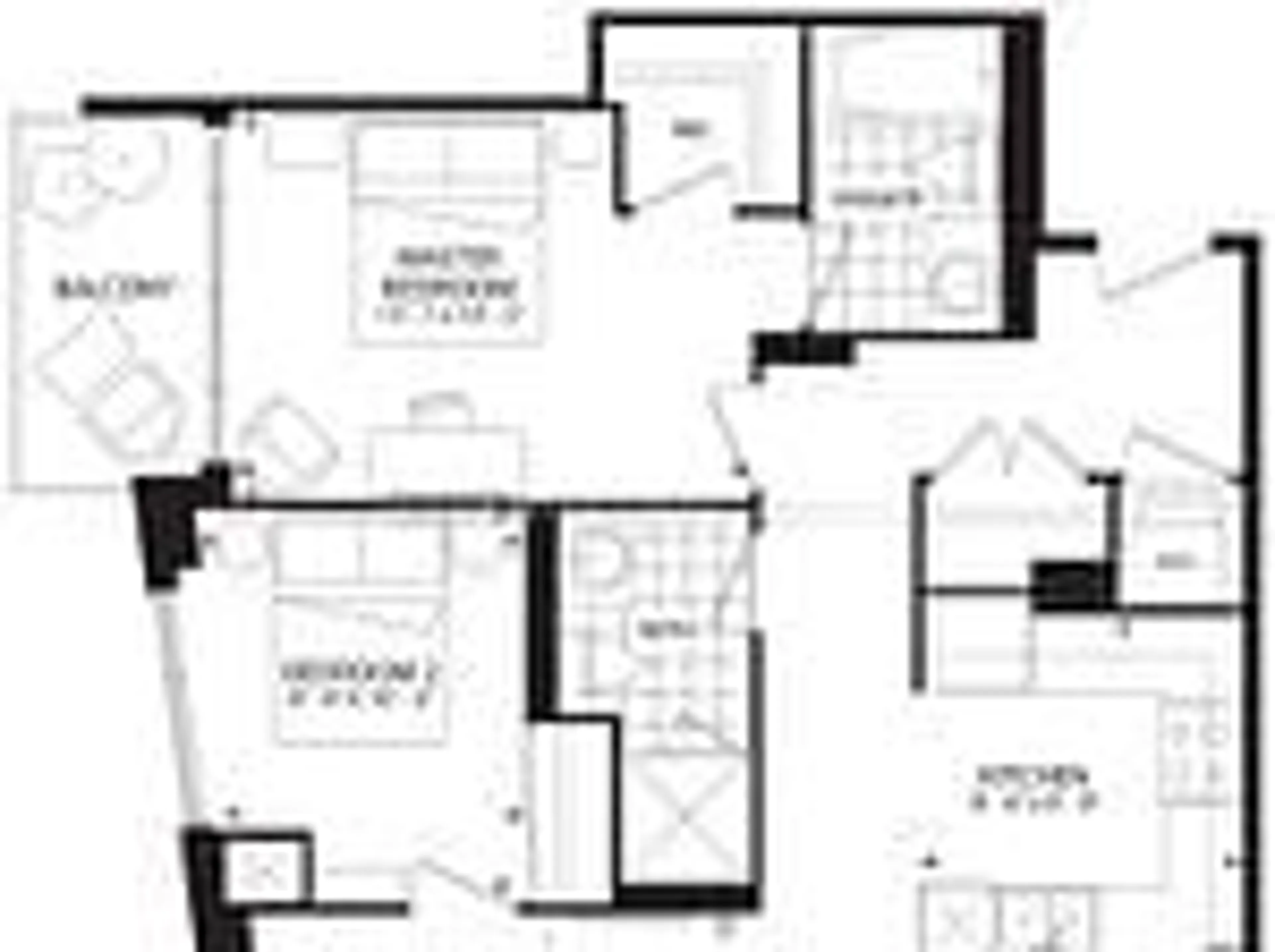 Floor plan for 540 Bur Oak Ave #327, Markham Ontario L6C 0Y2