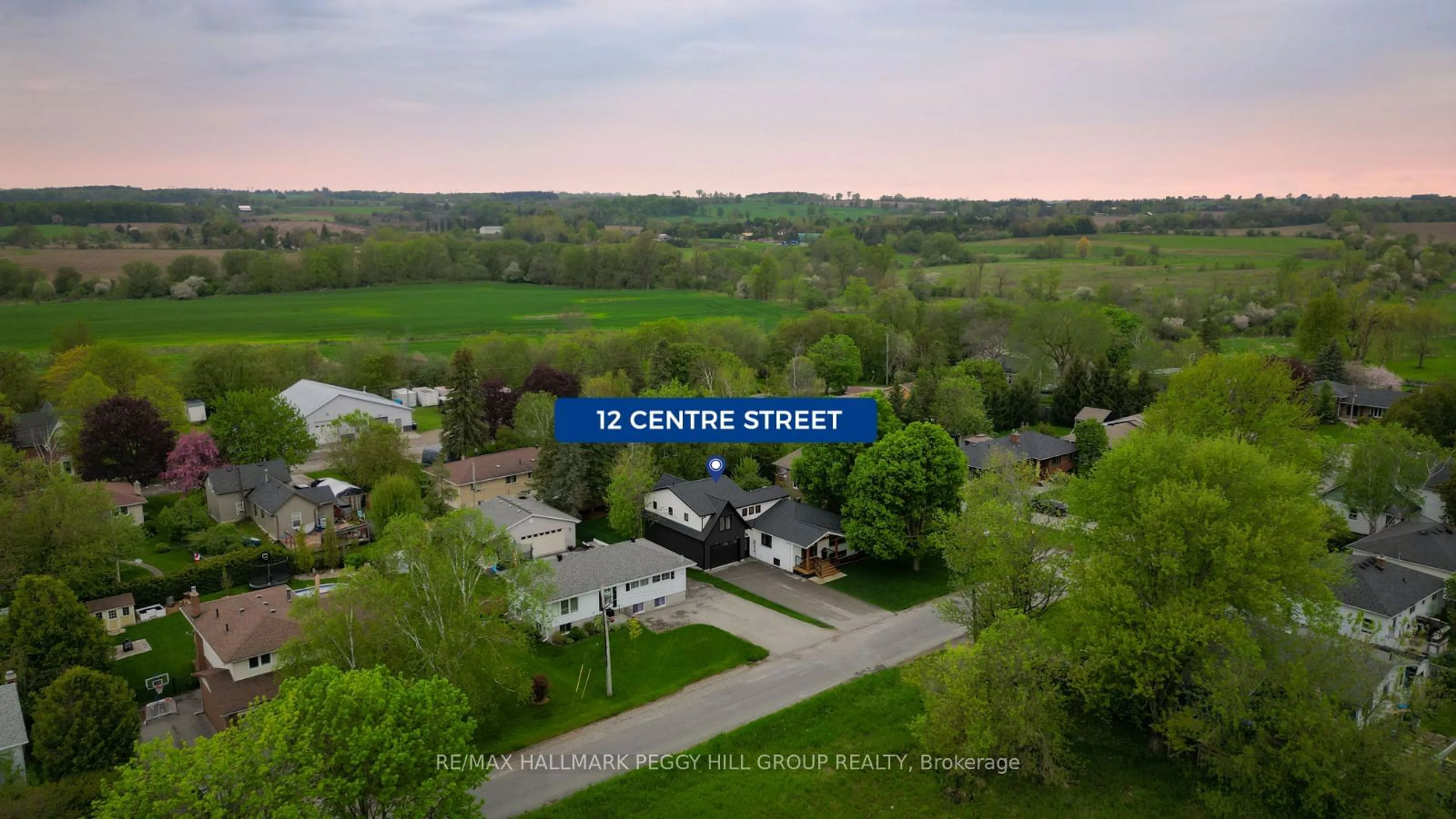 A pic from exterior of the house or condo, the street view for 12 Centre St, Innisfil Ontario L0L 1L0