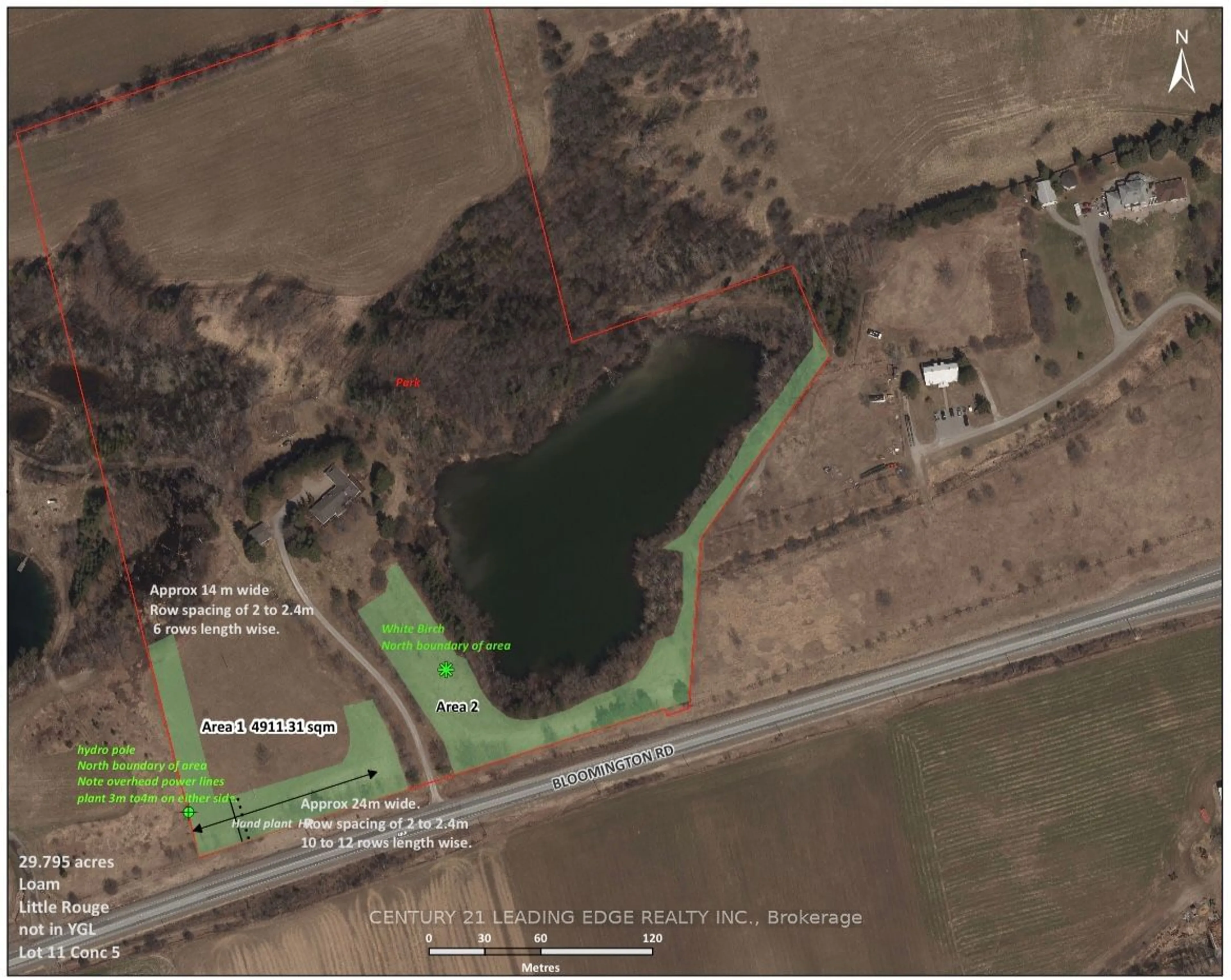 Picture of a map for 3536 Bloomington Rd, Whitchurch-Stouffville Ontario L4A 4A2