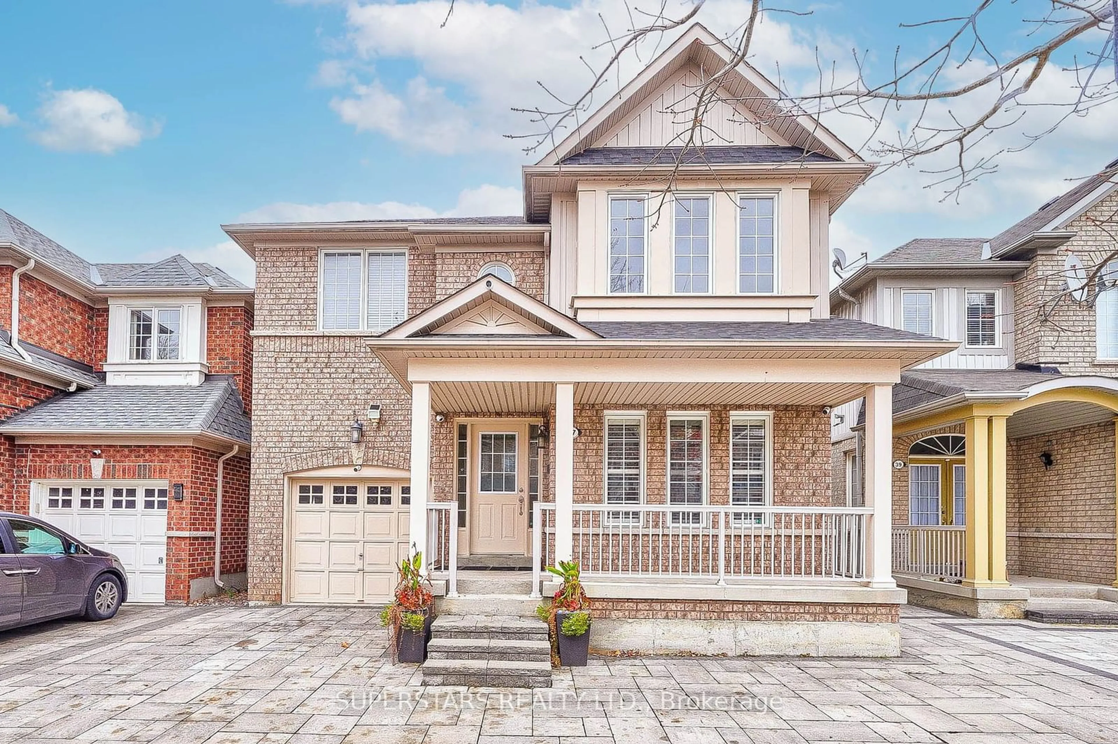 Home with brick exterior material for 37 Macadam Rd, Markham Ontario L6E 2B9