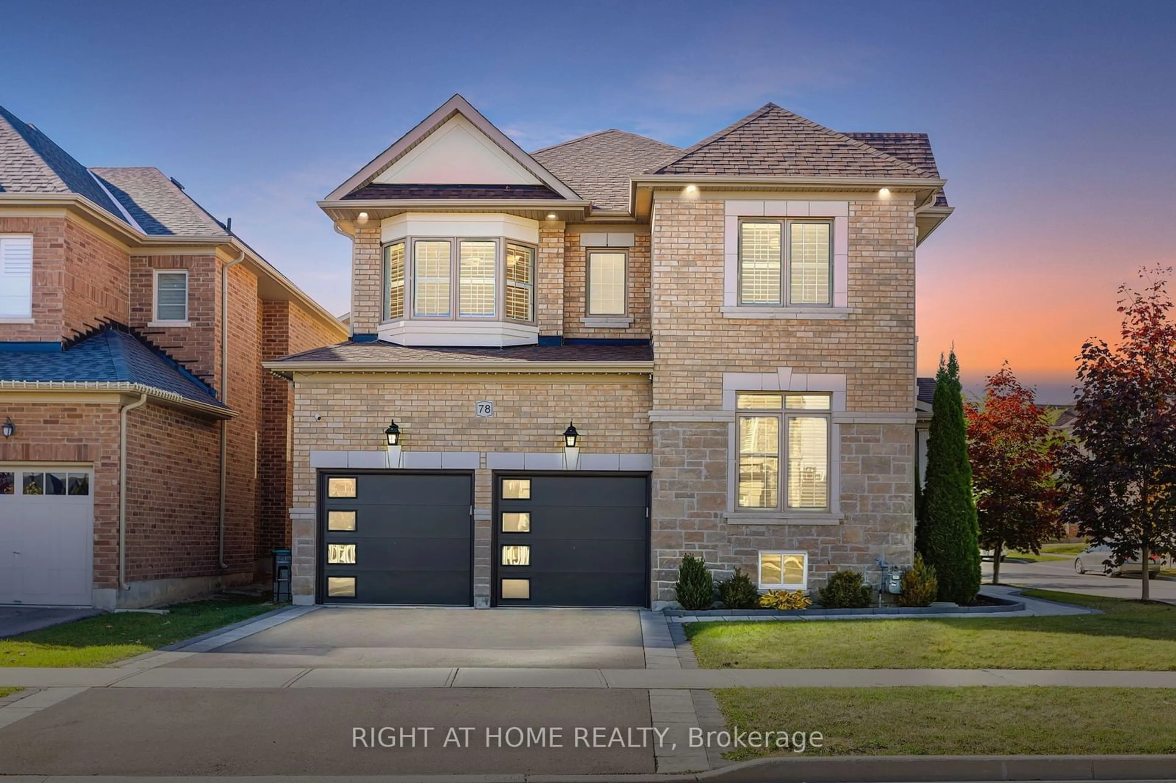 Frontside or backside of a home, the street view for 78 Barrow Ave, Bradford West Gwillimbury Ontario L3Z 0W1