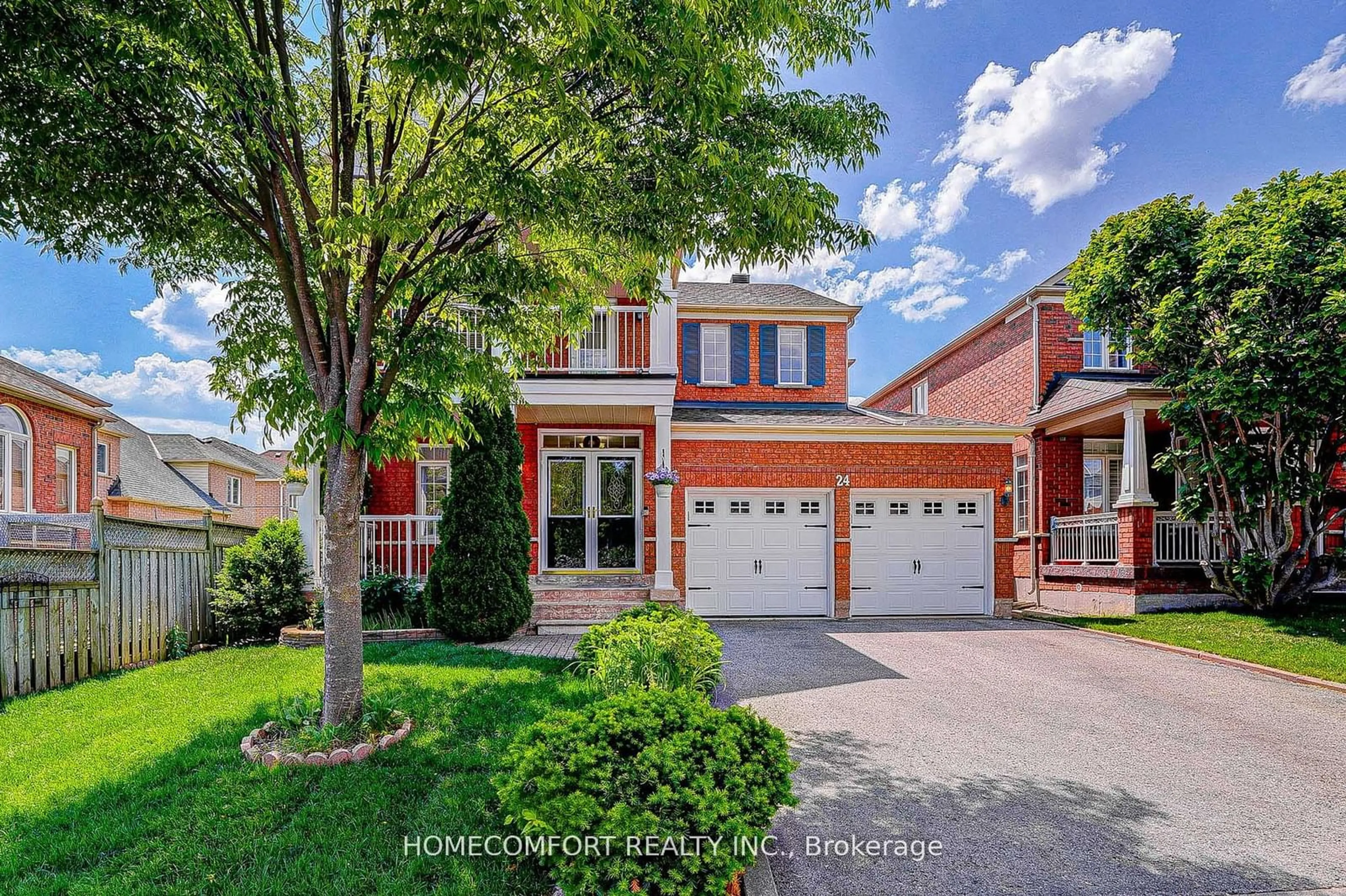 Home with brick exterior material for 26 Belgrave Sq, Markham Ontario L6C 2T7