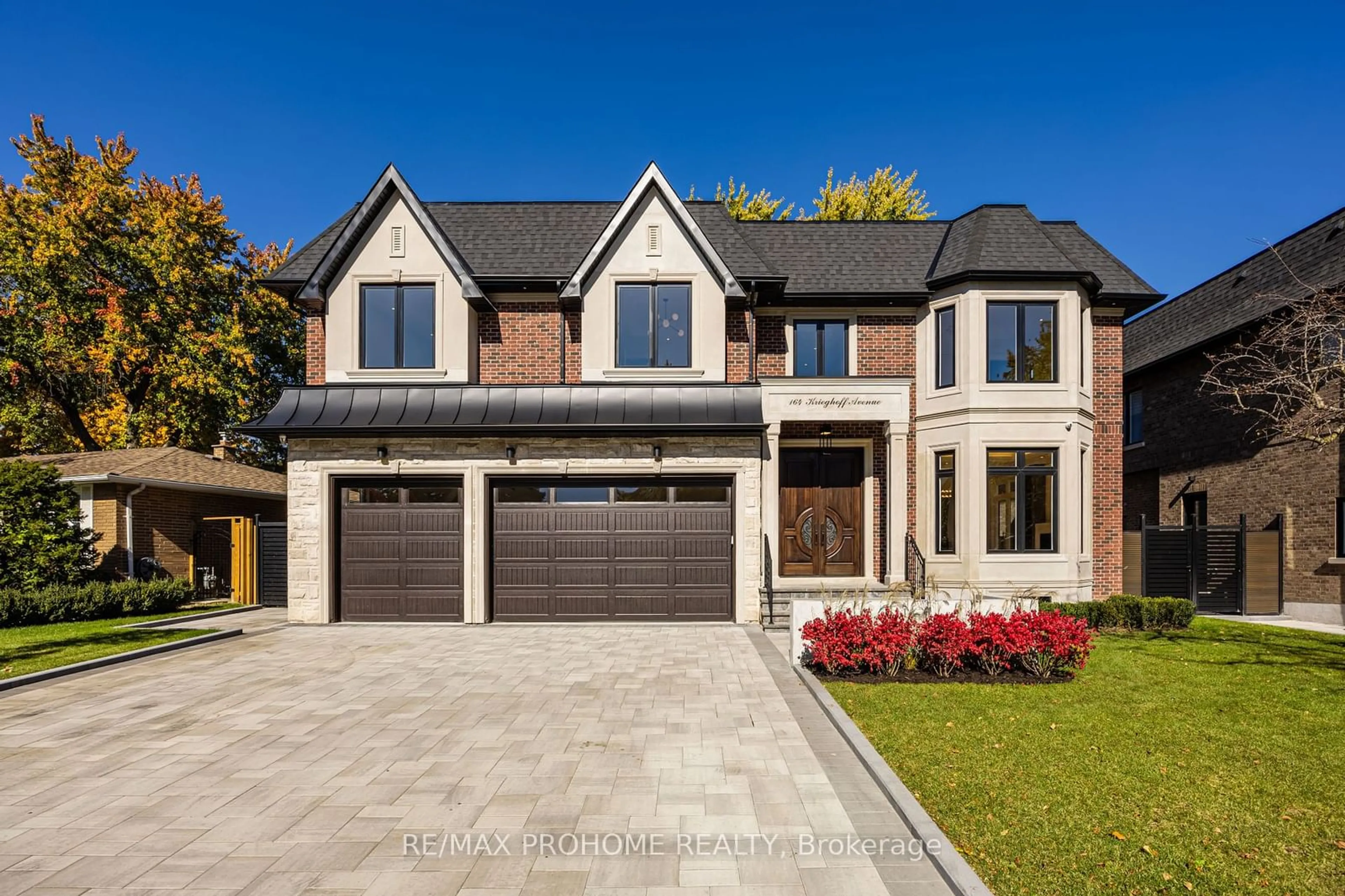 Home with brick exterior material for 164 Krieghoff Ave, Markham Ontario L3R 1W3