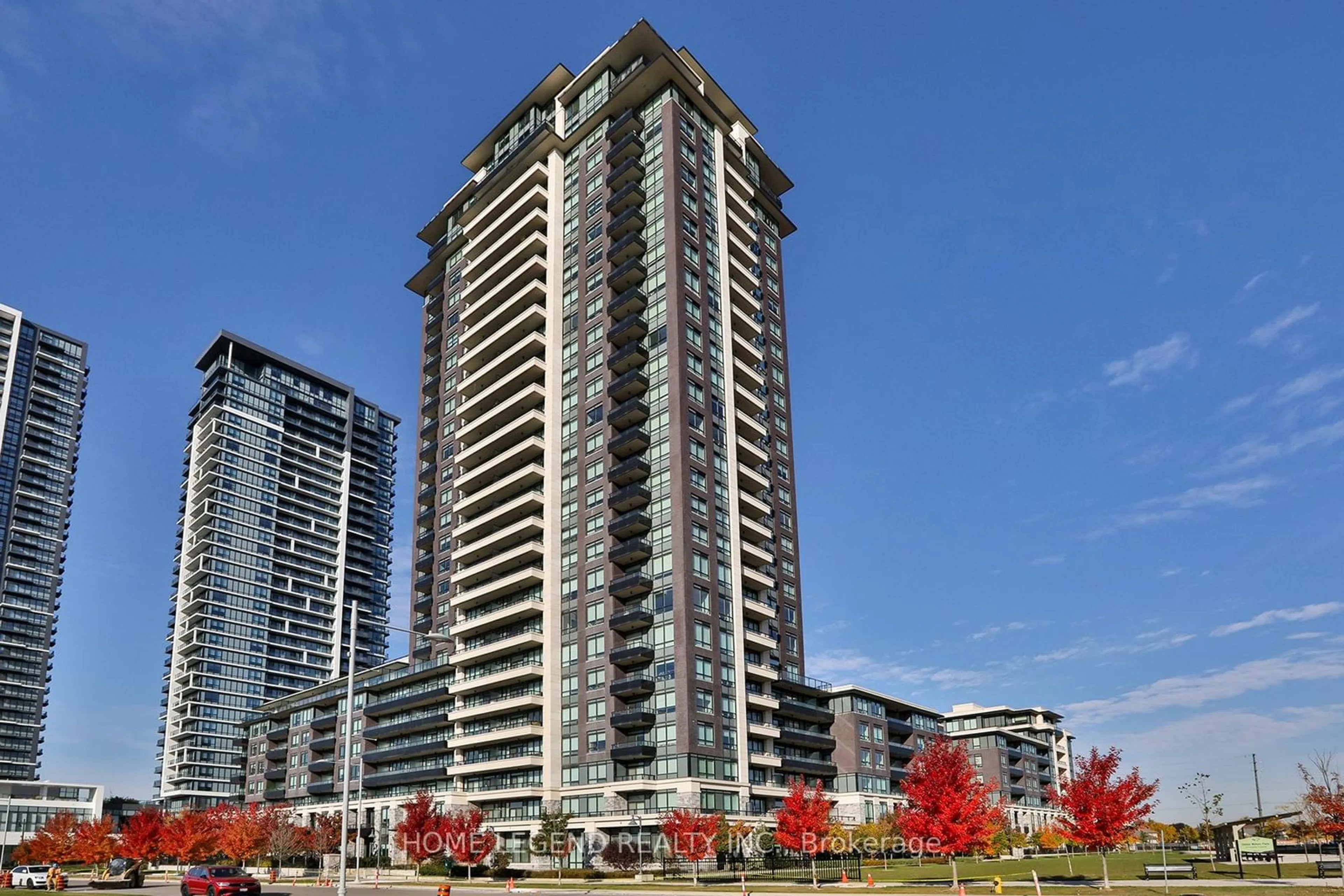 A pic from exterior of the house or condo, the view of city buildings for 15 water walk Dr #2311, Markham Ontario L6G 0G2