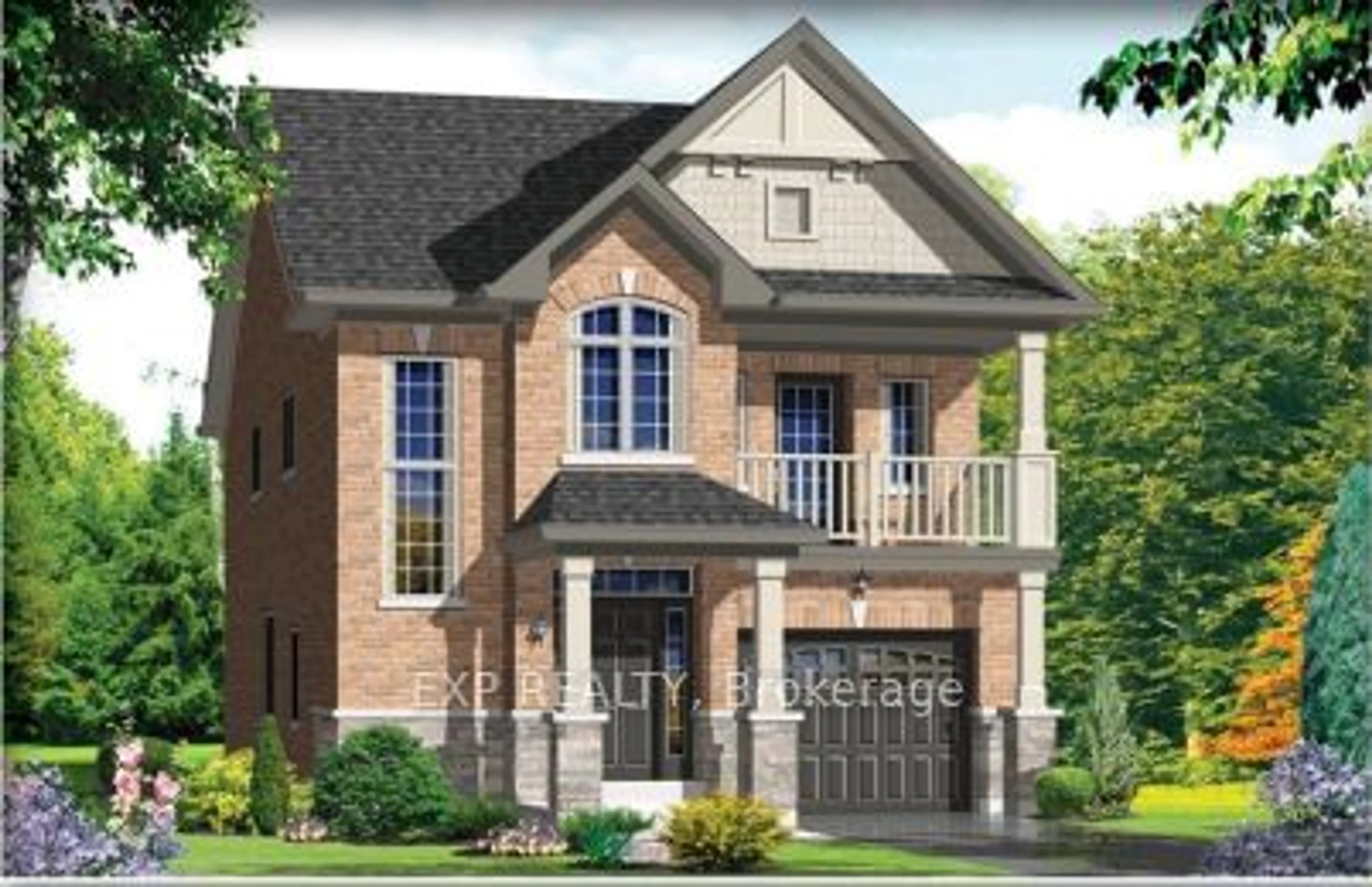 Home with brick exterior material for 14E Wayne Allison Dr, Georgina Ontario L0E 1R0