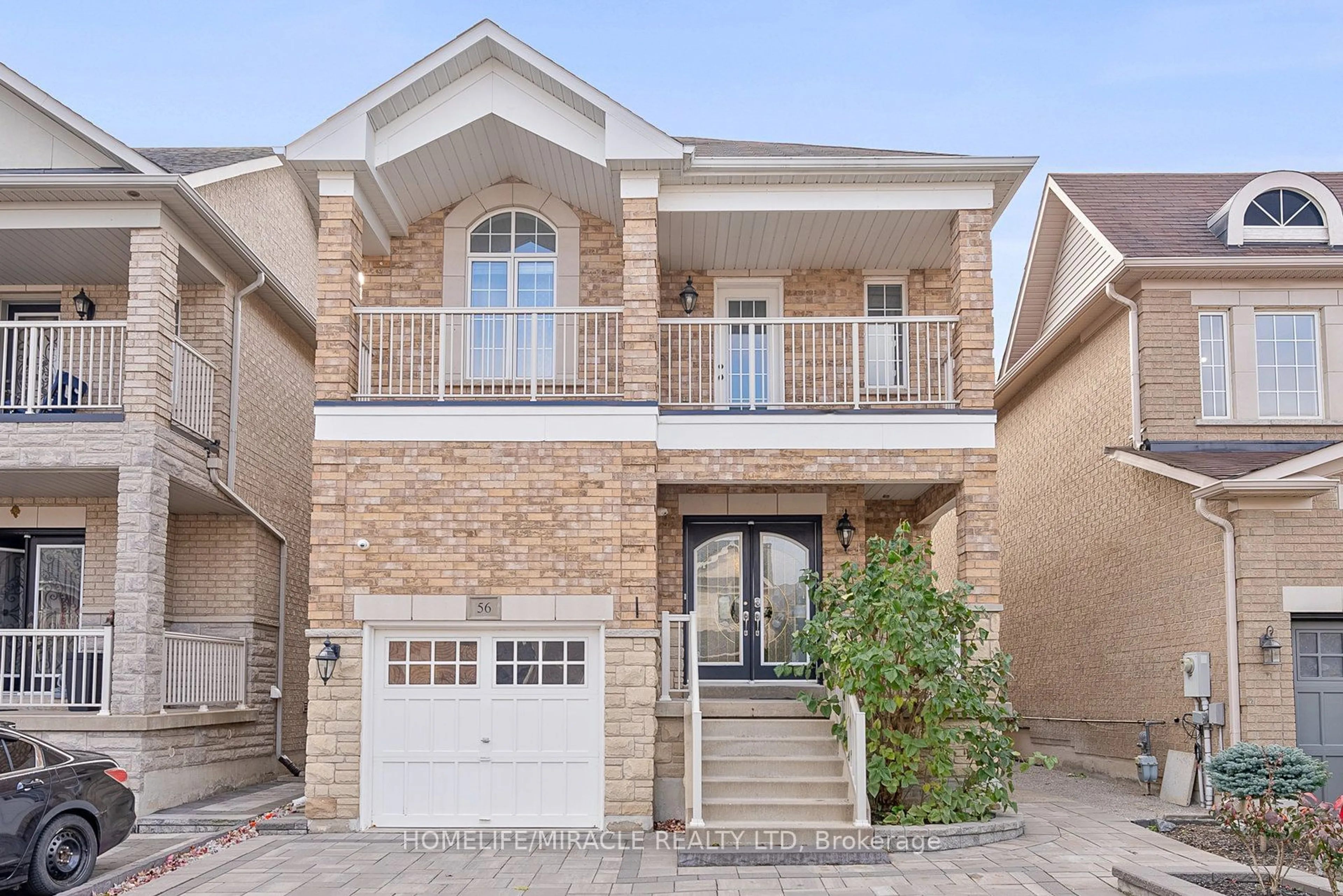 Home with brick exterior material for 56 Tiana Crt, Vaughan Ontario L4H 0C8