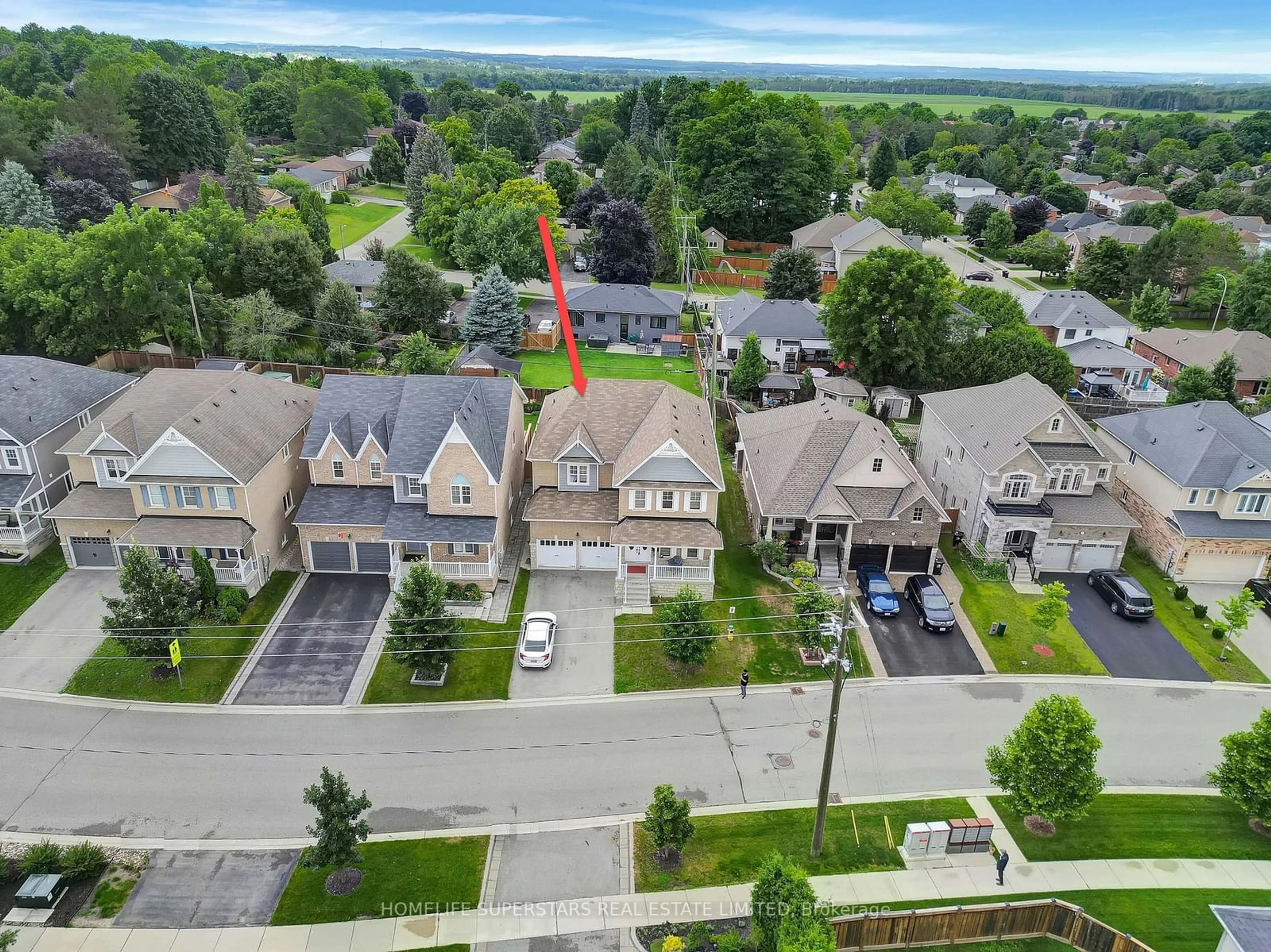 Frontside or backside of a home, the street view for 188 Church St, New Tecumseth Ontario L0M 1J0