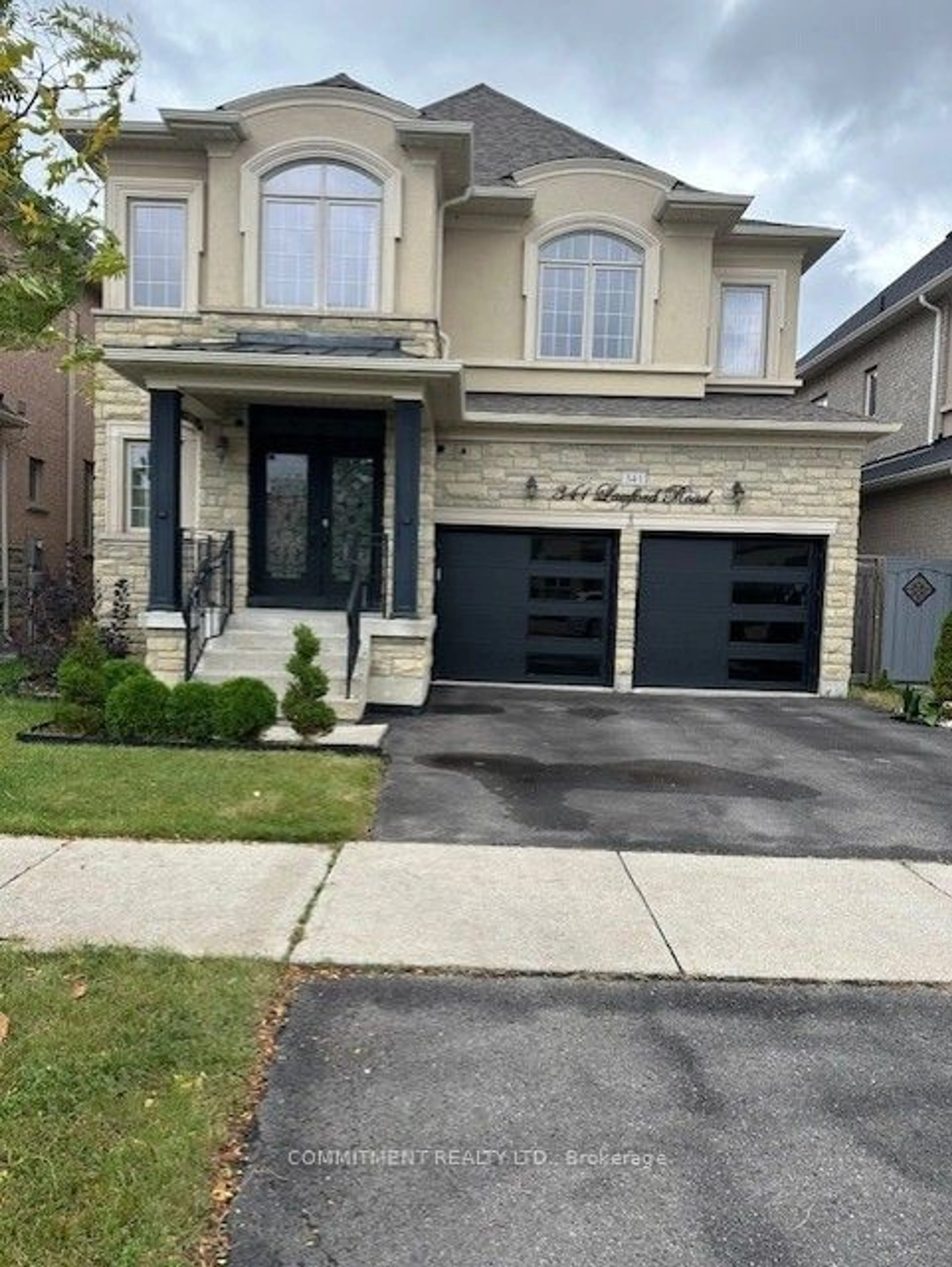 Frontside or backside of a home, the street view for 341 Lawford Rd, Vaughan Ontario L4H 3P4