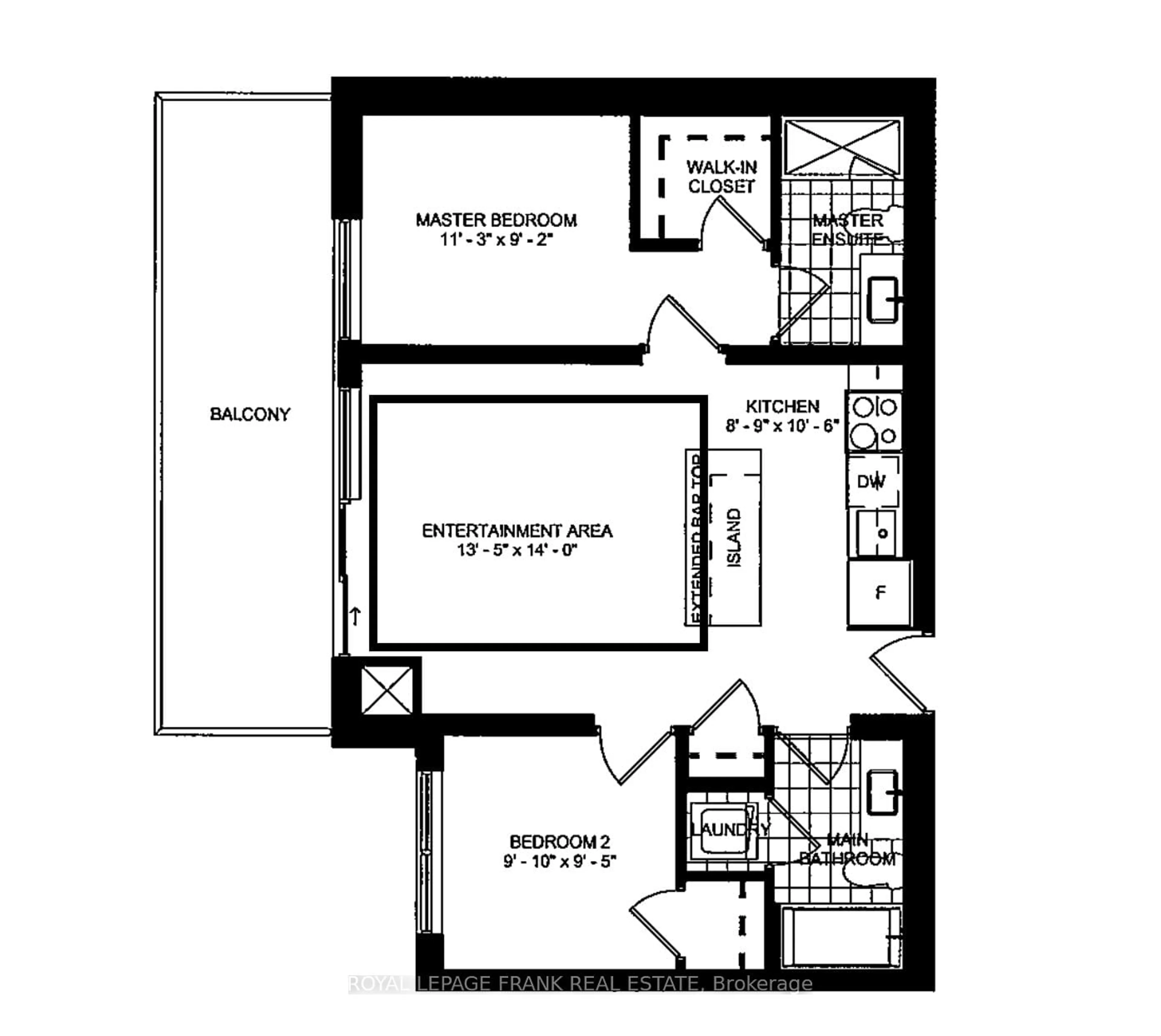 Floor plan for 333 Sea Ray Ave ##D313, Innisfil Ontario L9S 2P7