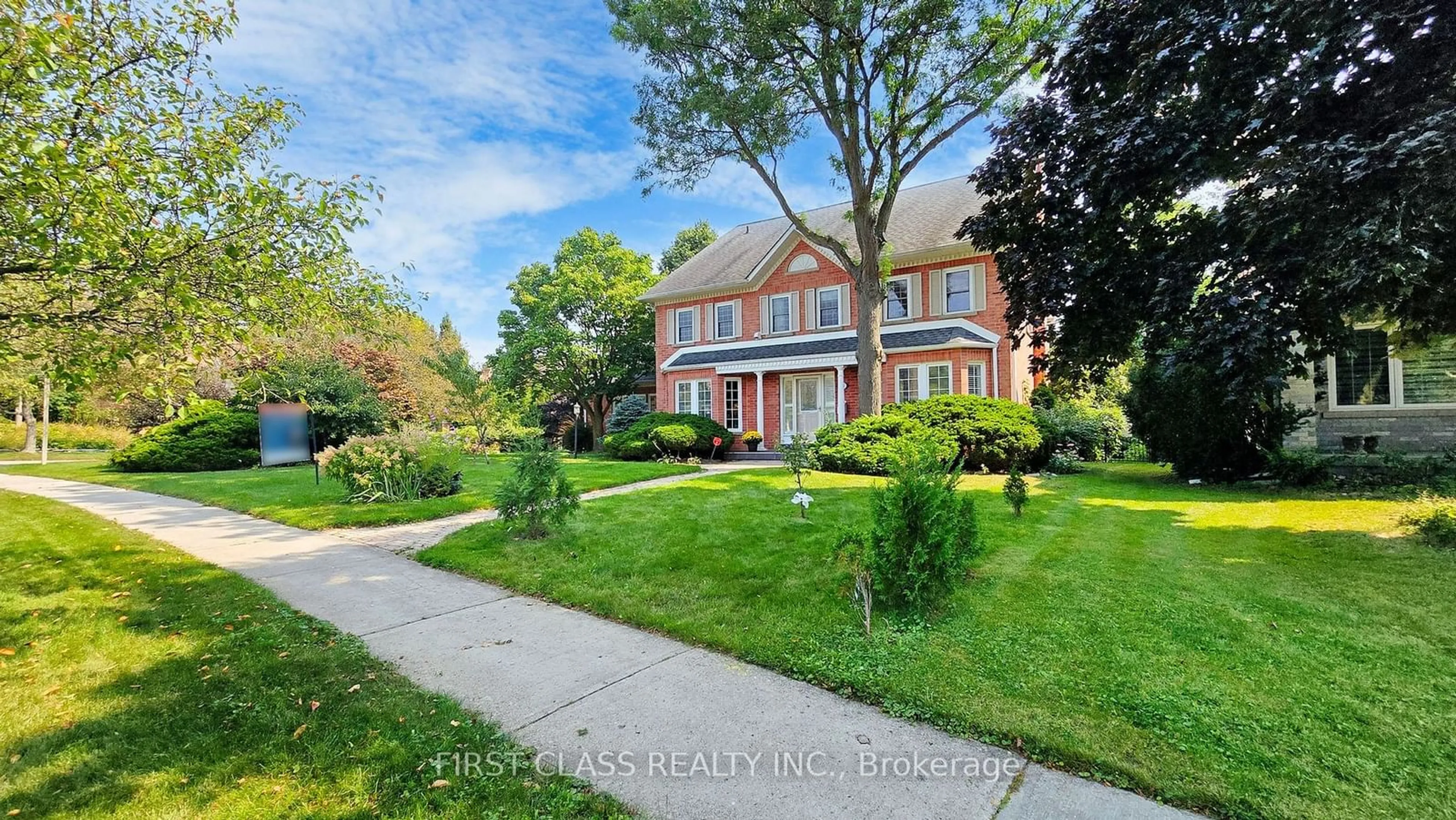 Frontside or backside of a home, the street view for 125 Longwater Chse, Markham Ontario L3R 4A9