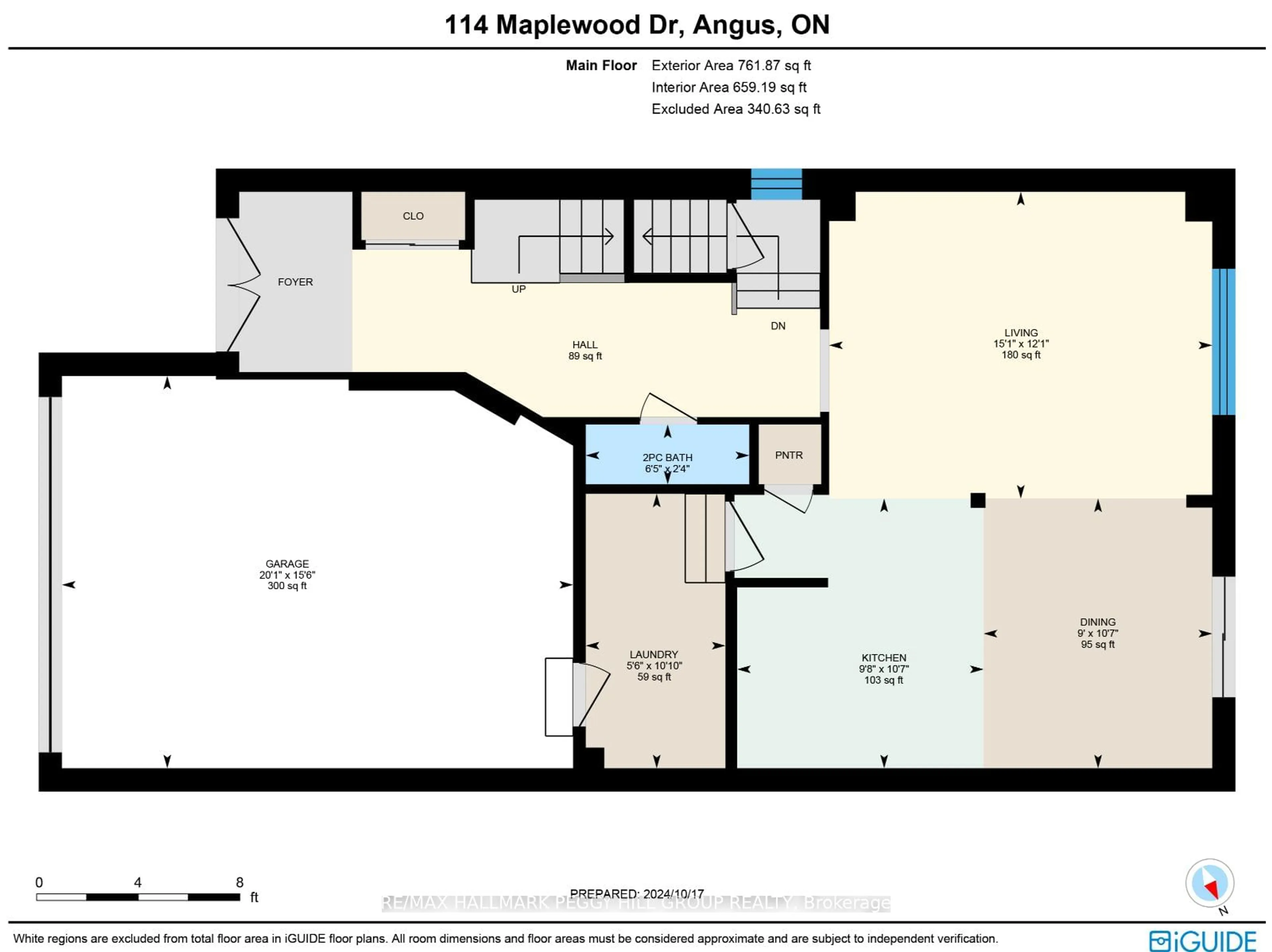 Floor plan for 114 Maplewood Dr, Essa Ontario L0M 1B4