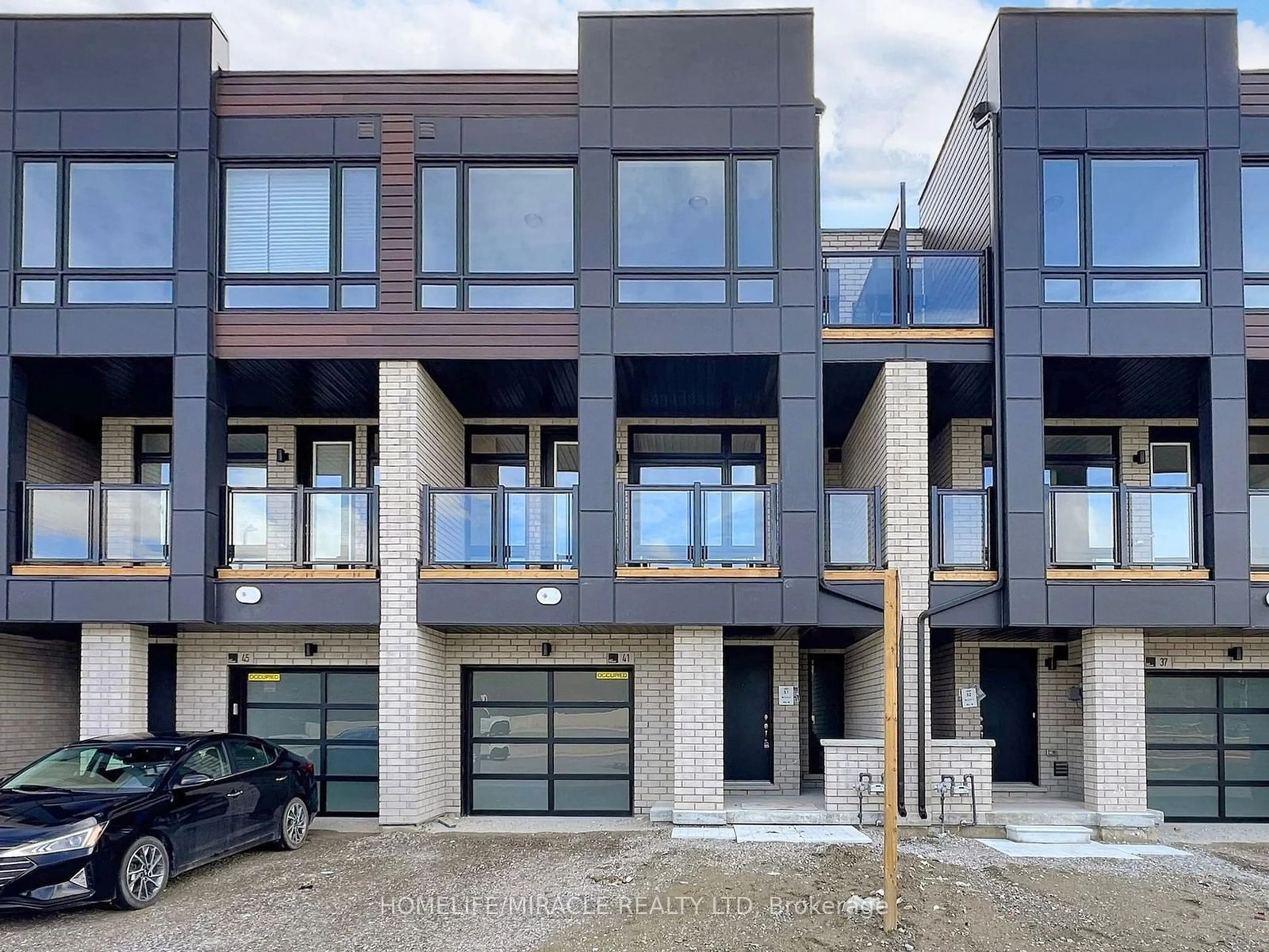 A pic from exterior of the house or condo, the front or back of building for 41 Kintall Way, Vaughan Ontario L4L 0M6