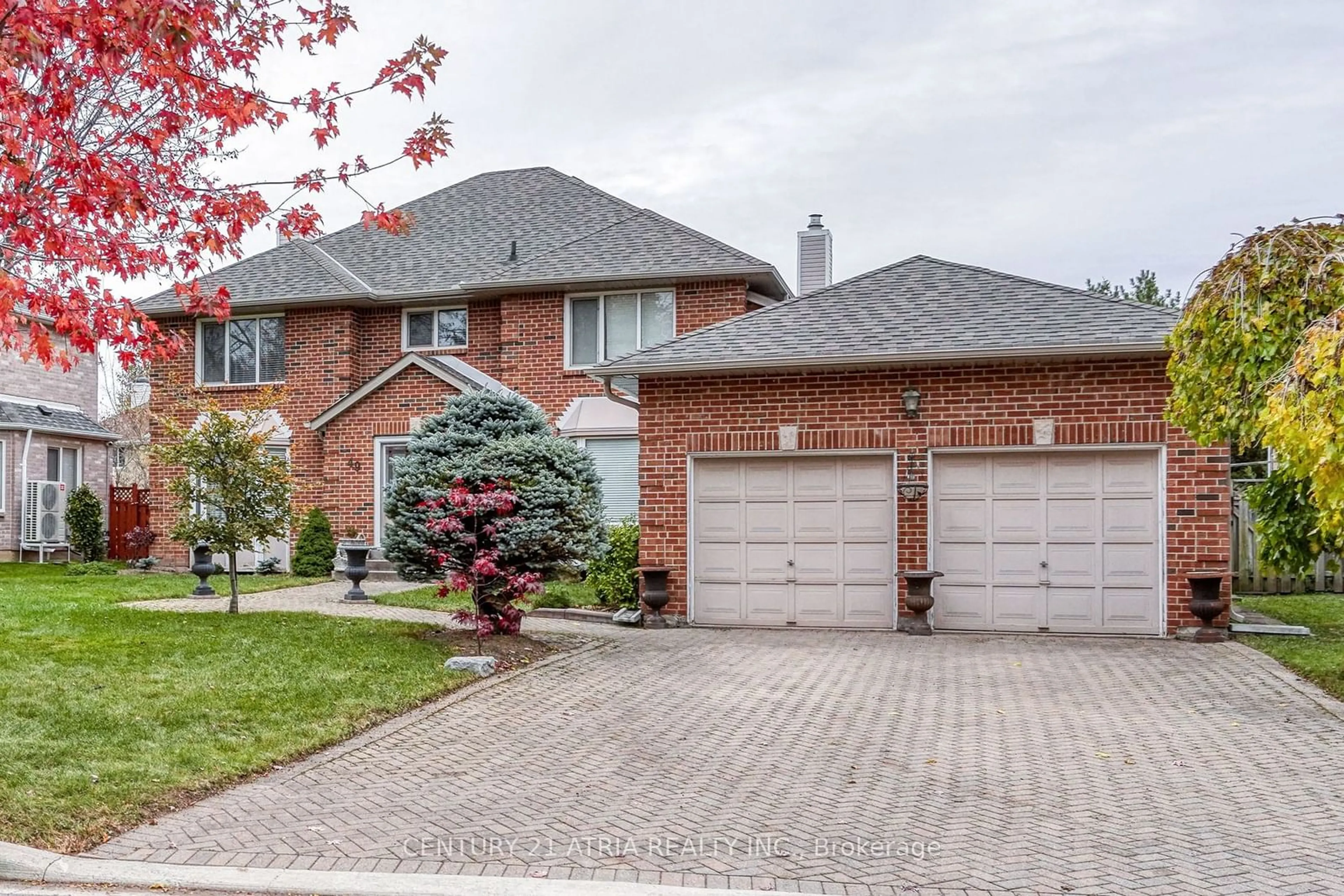 Home with brick exterior material for 49 Kerrigan Cres, Markham Ontario L3R 7T6