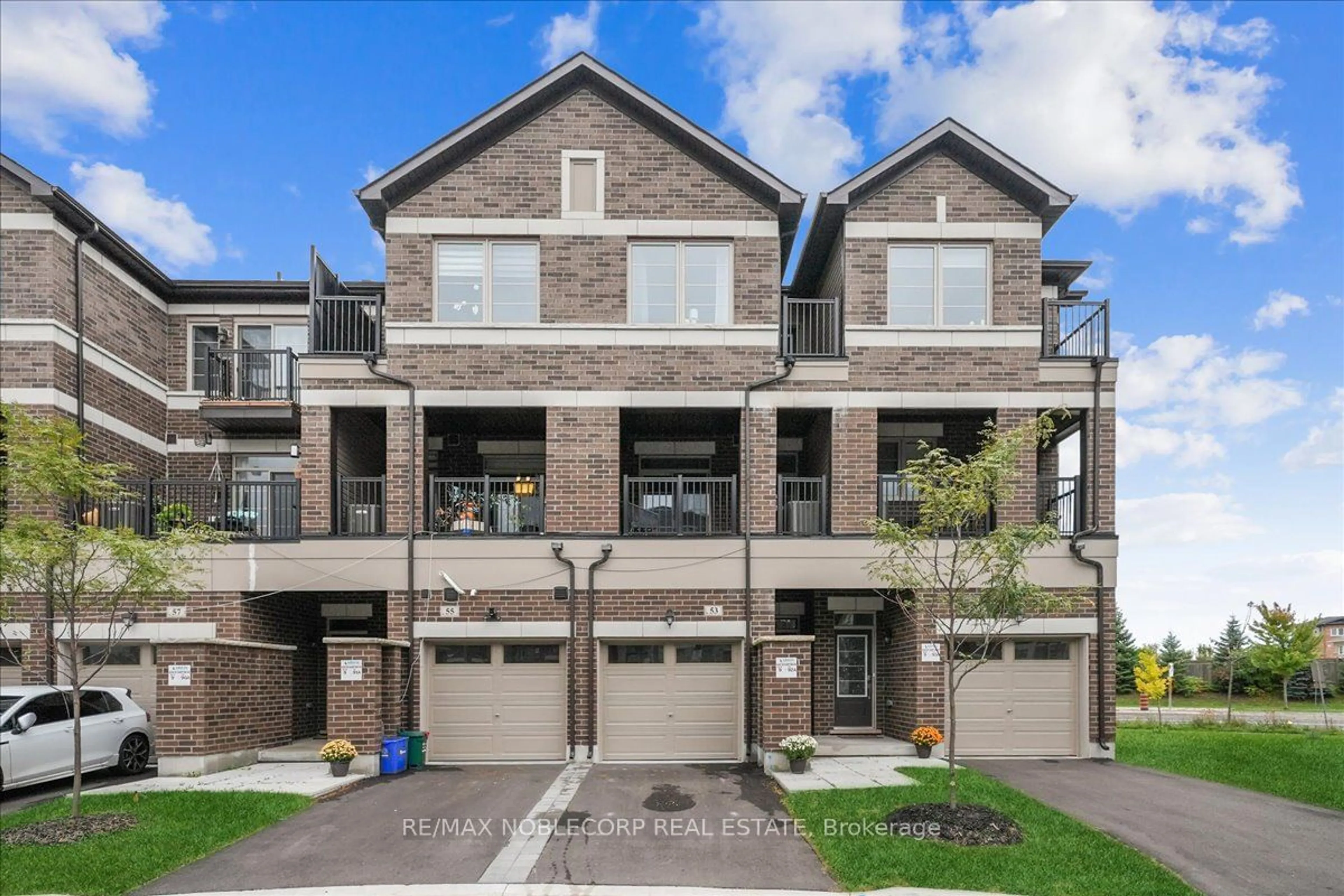 A pic from exterior of the house or condo, mountain for 53 Carneros Way, Markham Ontario L6B 1R2