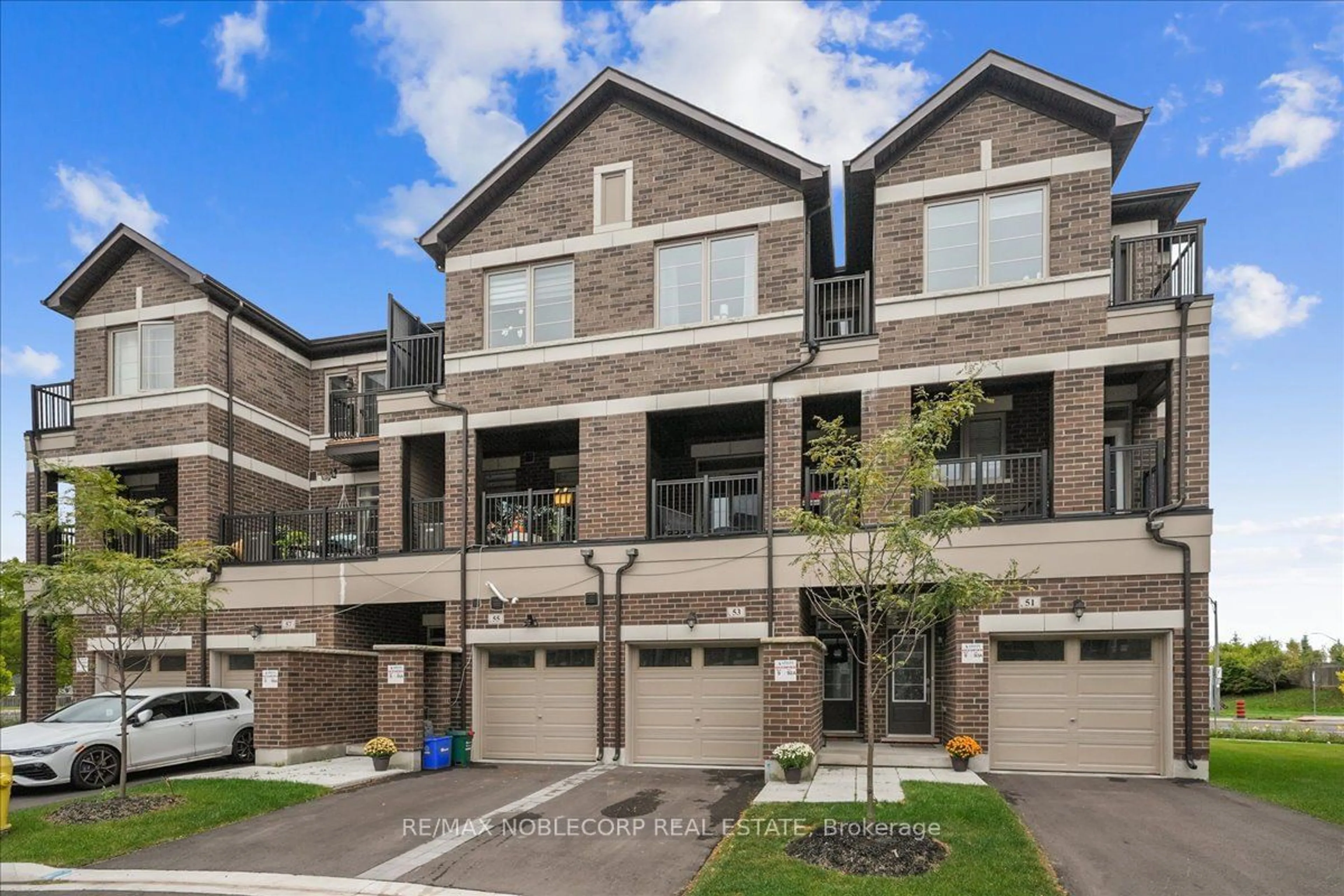 A pic from exterior of the house or condo, the front or back of building for 53 Carneros Way, Markham Ontario L6B 1R2