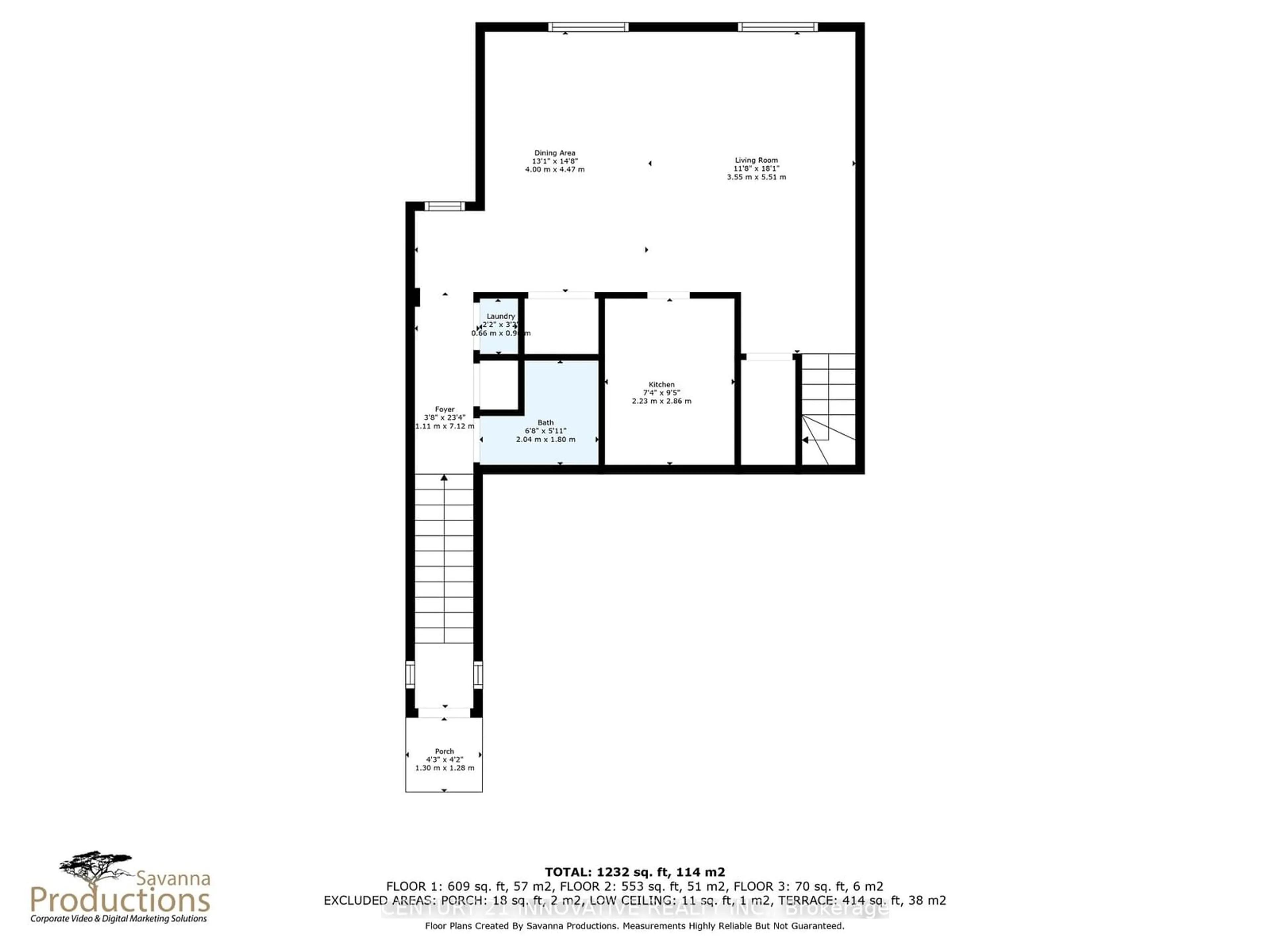 Floor plan for 75 Weldrick Rd #1006, Richmond Hill Ontario L4C 0H9