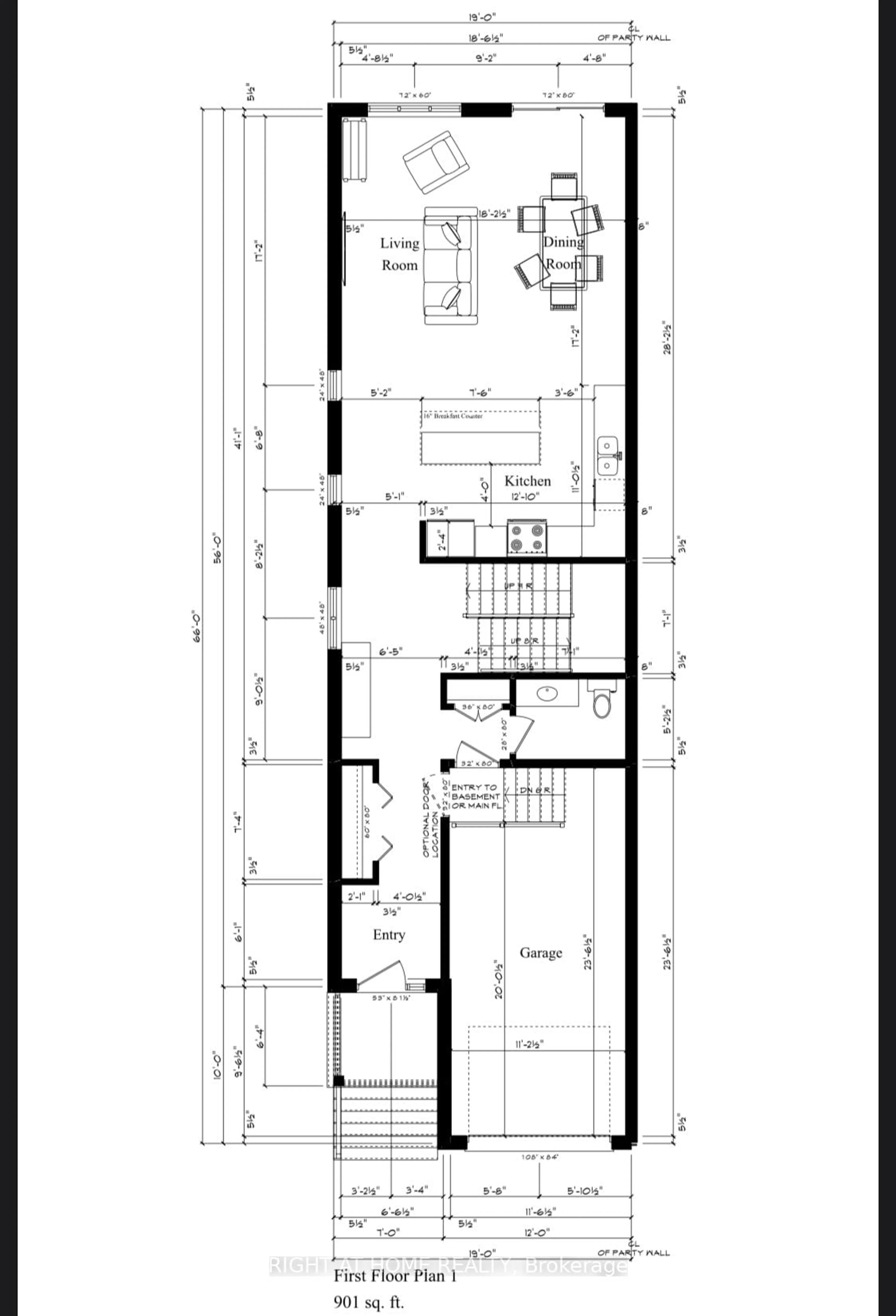 Floor plan for 208 Bayview Ave, Georgina Ontario L4P 2T2