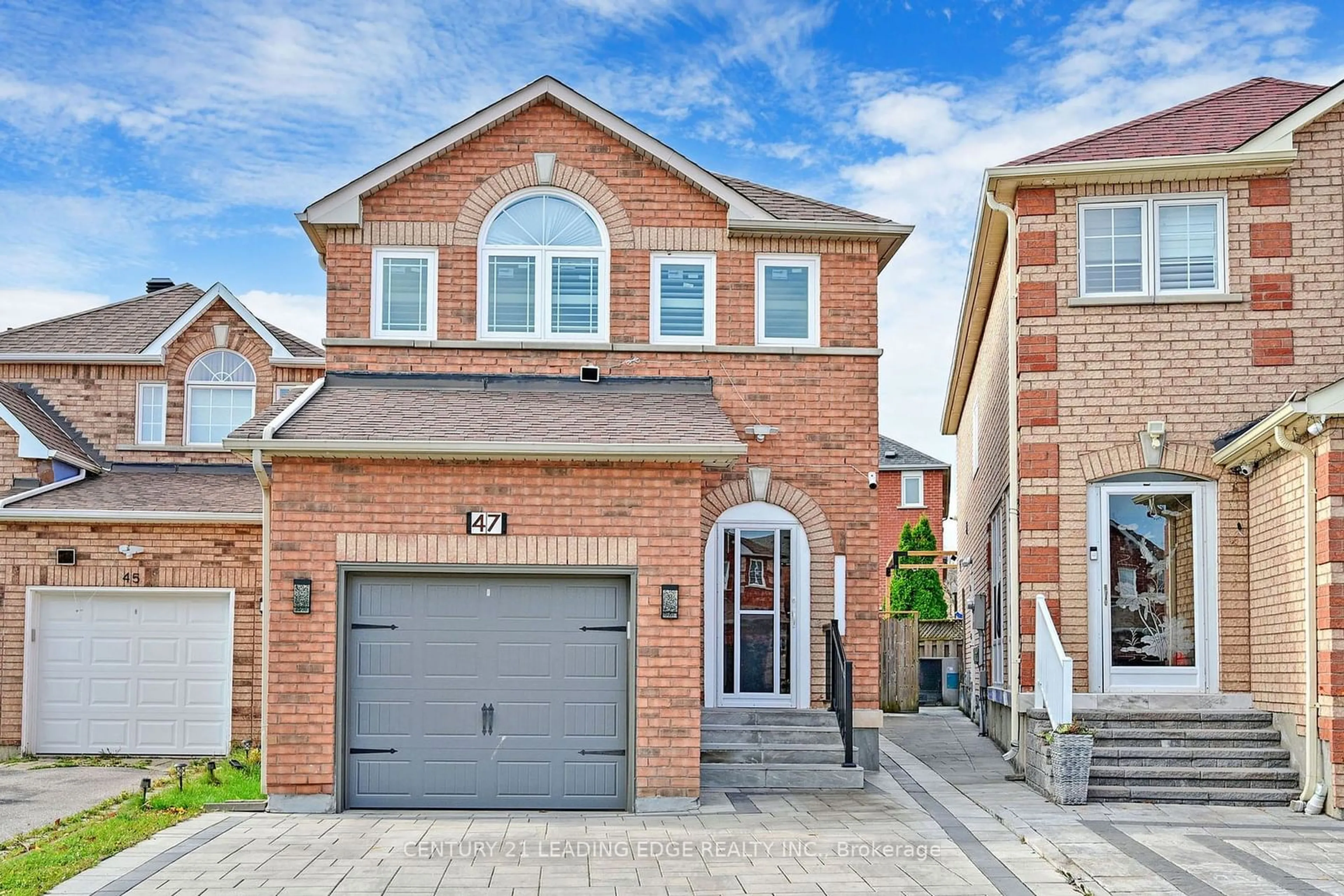 Home with brick exterior material for 47 Stella Dr, Markham Ontario L3G 4G9