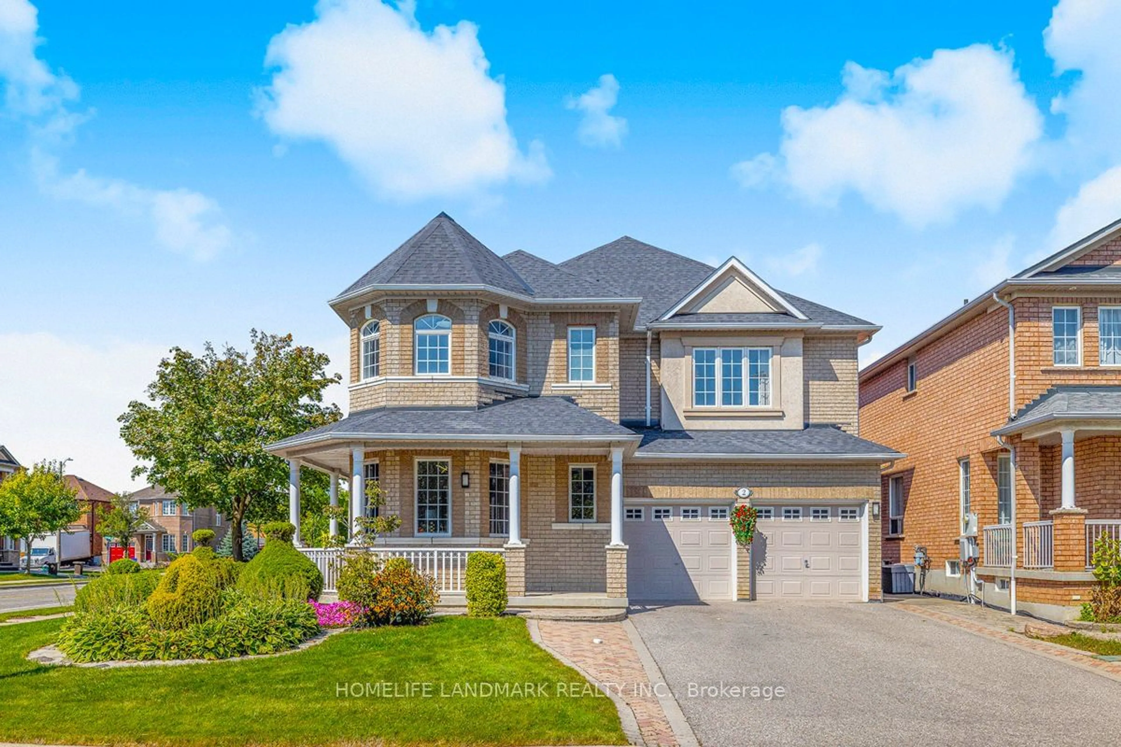 Frontside or backside of a home, the street view for 2 Dybal St, Vaughan Ontario L4H 2L4