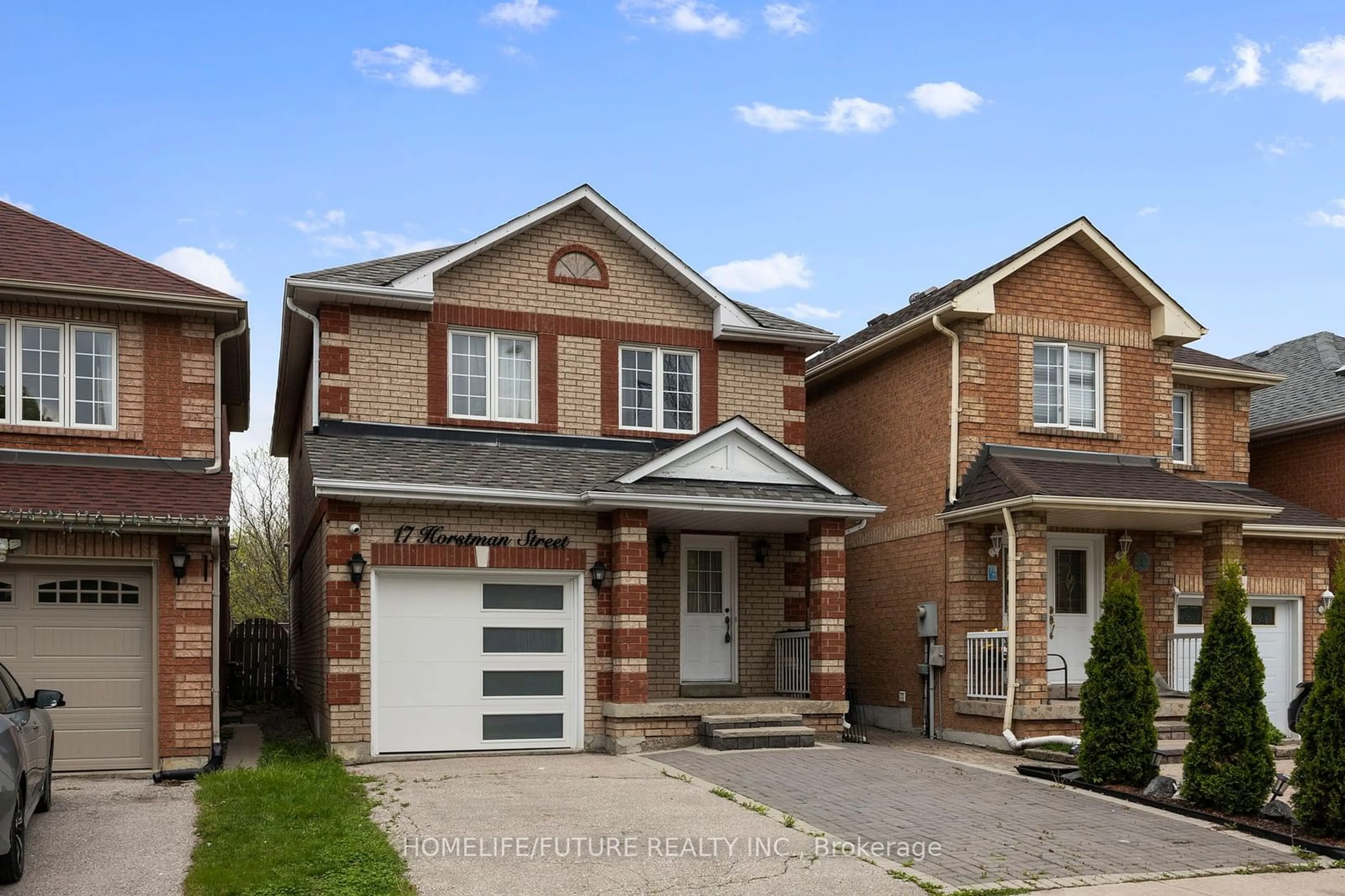 Home with brick exterior material for 17 Horstman St, Markham Ontario L3S 4G7