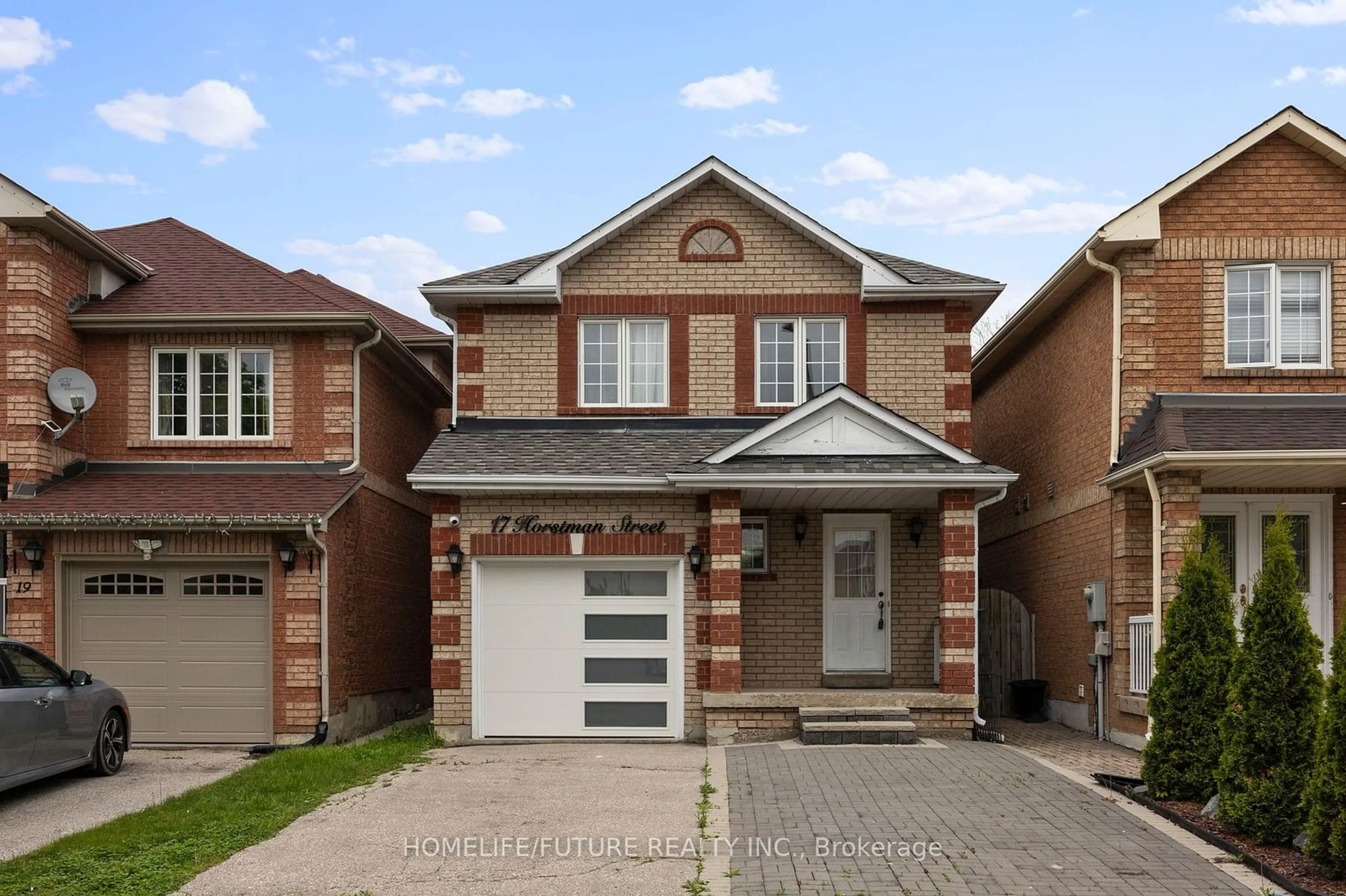 Home with brick exterior material for 17 Horstman St, Markham Ontario L3S 4G7