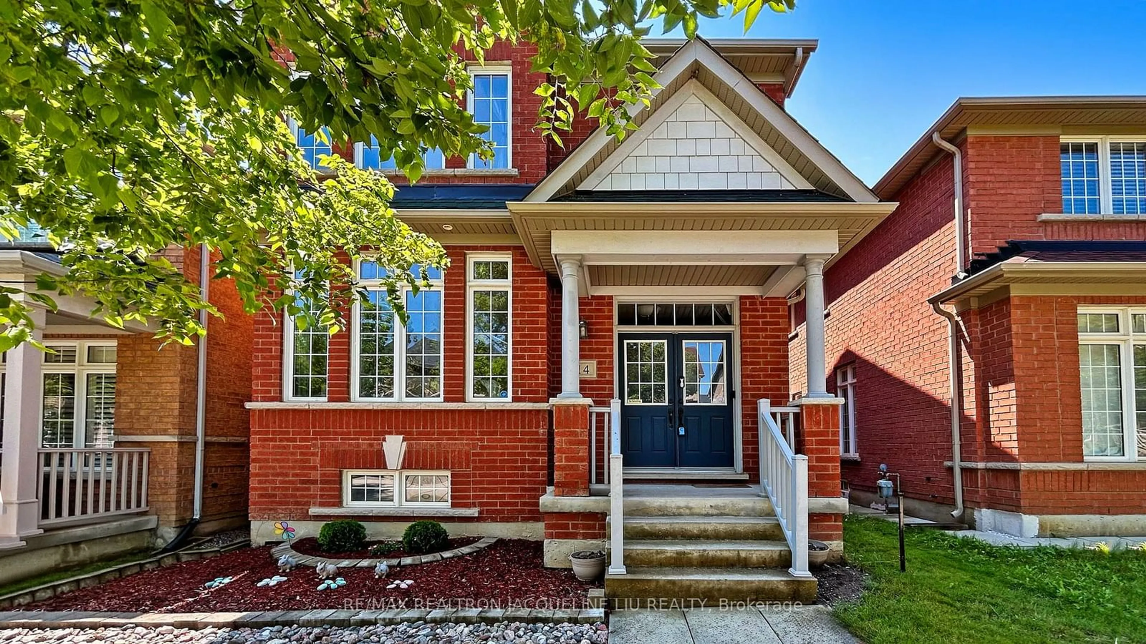 Home with brick exterior material for 14 Balsam St, Markham Ontario L6B 0J7