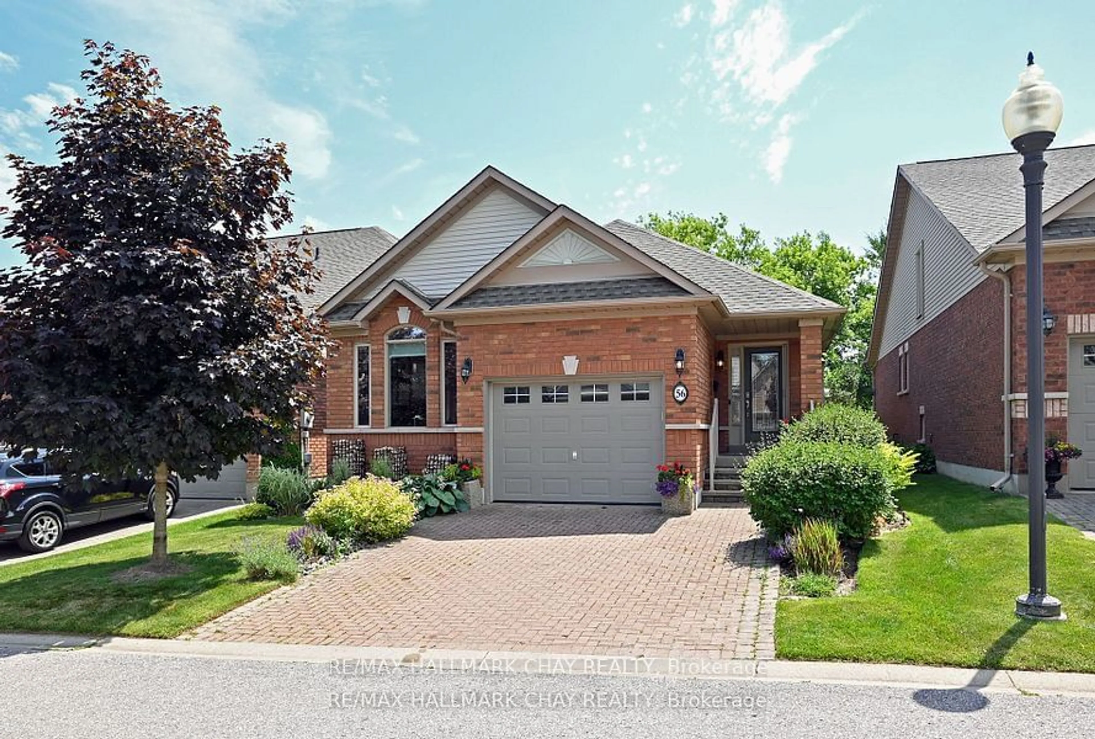 Home with brick exterior material for 56 Via Amici, New Tecumseth Ontario L9R 2C4