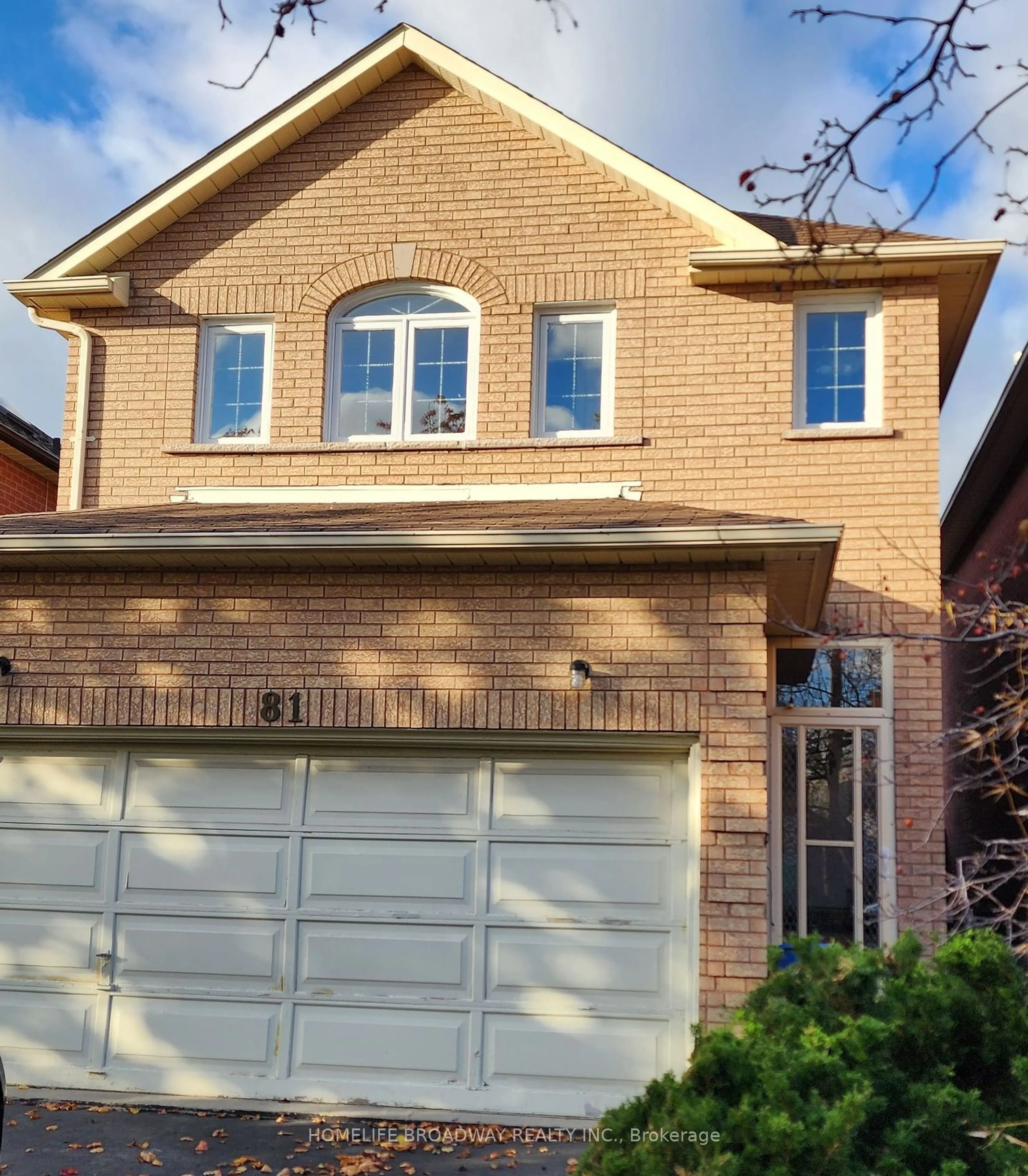 Home with brick exterior material for 81 Northolt Cres, Markham Ontario L3R 6P3